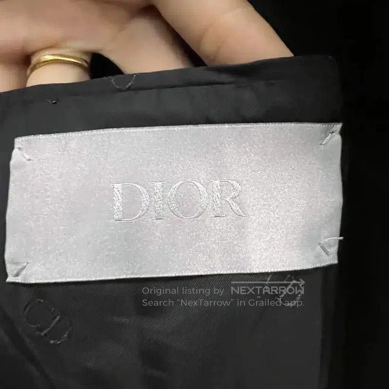 Dior Dior Black Mid-Length Cotton Coat for Men . Size US M / EU 48-50 / 2 - 3 Thumbnail