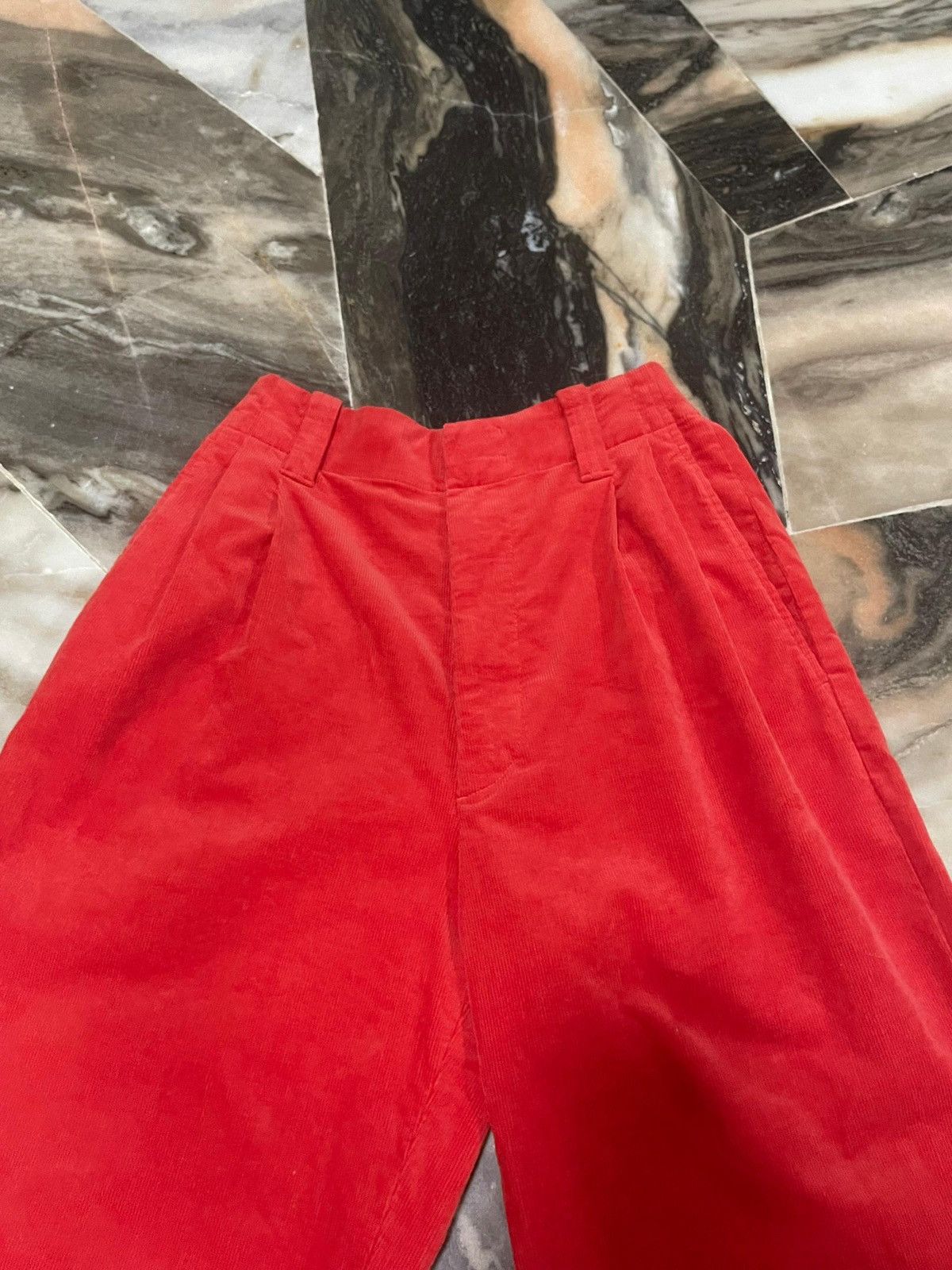 Marni × Uniqlo MARNI x Uniqlo Corduroy Baggy Pants Size 26" / US 2 / IT 38 - 4 Thumbnail