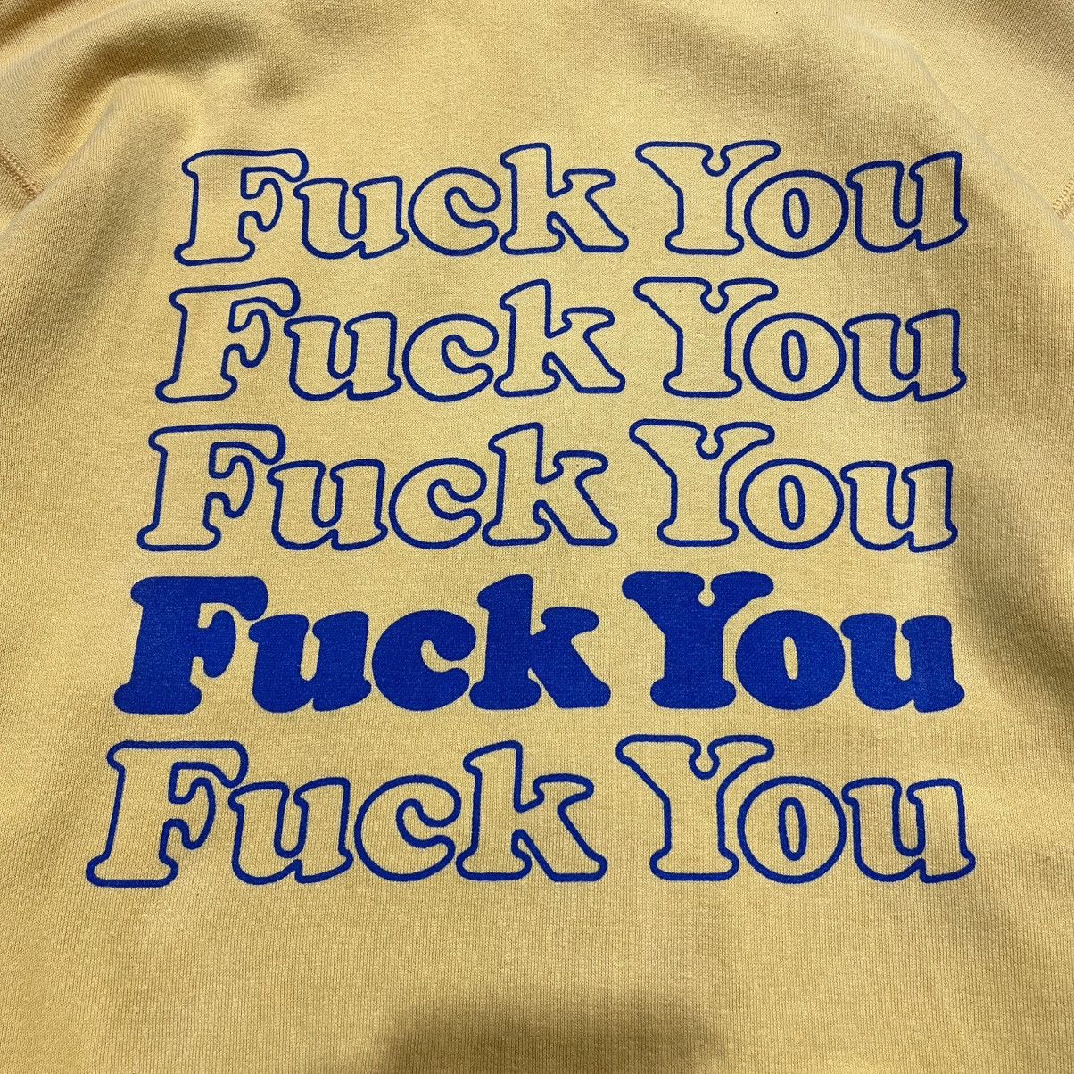 Hysteric Glamour Vintage Hysteric Glamour Fuck You Zipper Hoodie Size US S / EU 44-46 / 1 - 3 Thumbnail