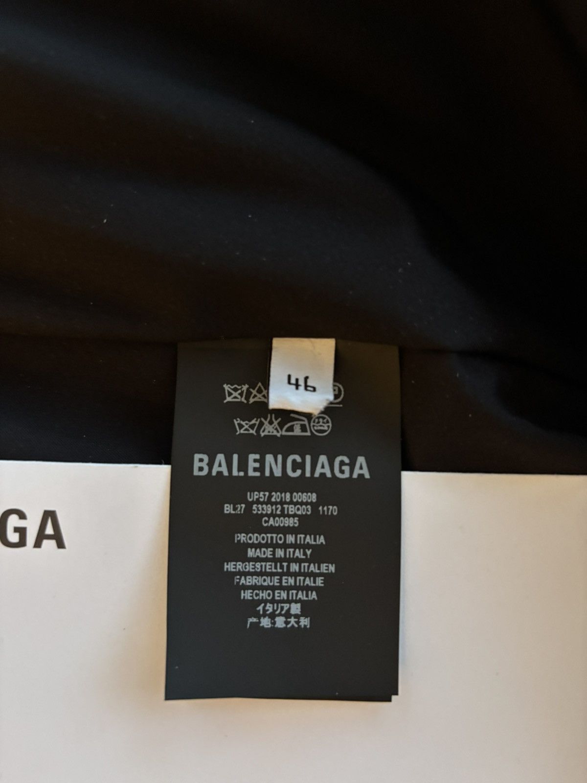 Balenciaga Balenciaga Oversized Puffer Jacket AW18 Size US S / EU 44-46 / 1 - 5 Thumbnail