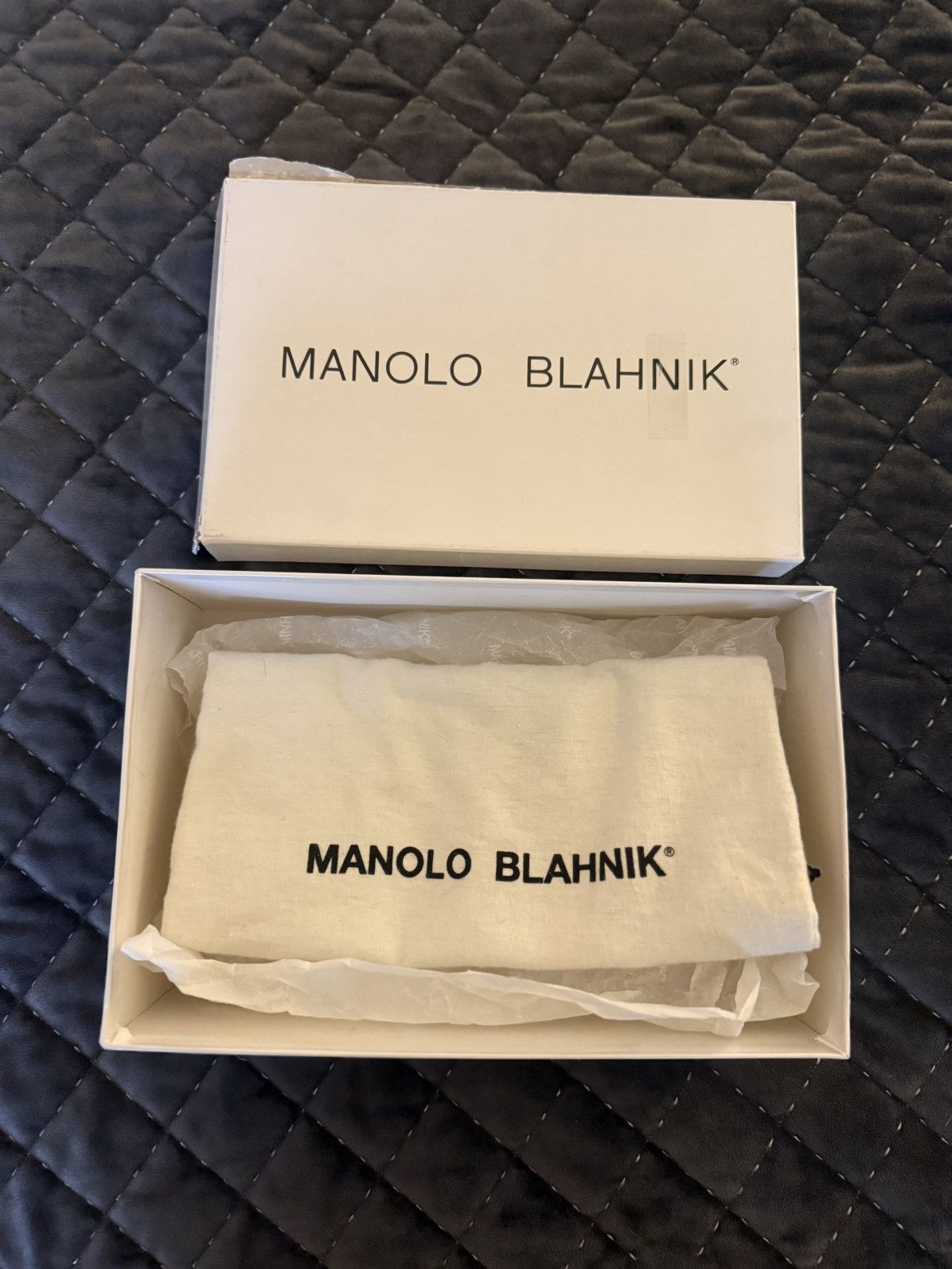 Manolo Blahnik Manolo Blahnik Black Crystal Heels Size US 6.5 / IT 36.5 - 6 Thumbnail