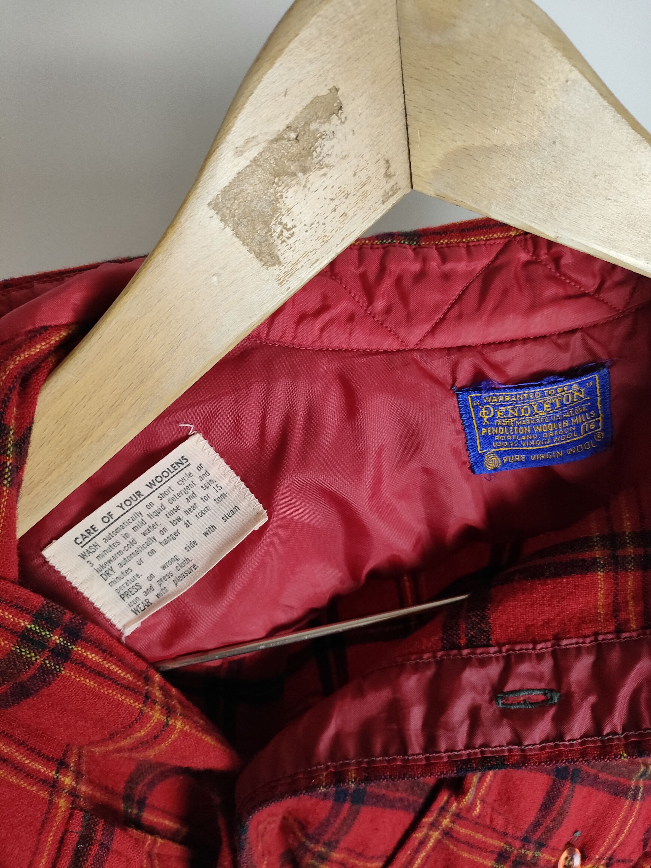 Flannel vintage Pendleton flannel shirt Size US M / EU 48-50 / 2 - 6 Thumbnail