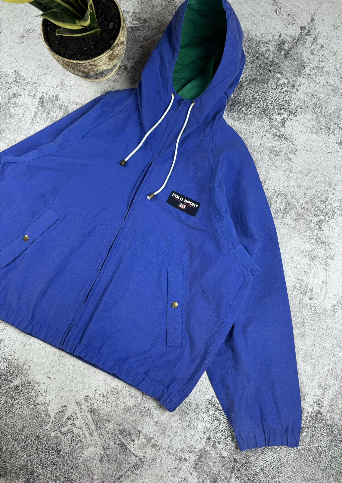 Polo Ralph Lauren 90S Polo Sport Ralph Lauren PRL Blue Active Light Jacket Size US S / EU 44-46 / 1 - 3 Thumbnail