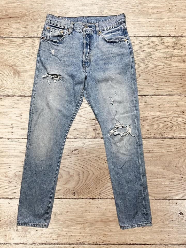 Levi's Levi's 501 denim pants streetwear Size 28" / US 6 / IT 42 - 2 Thumbnail