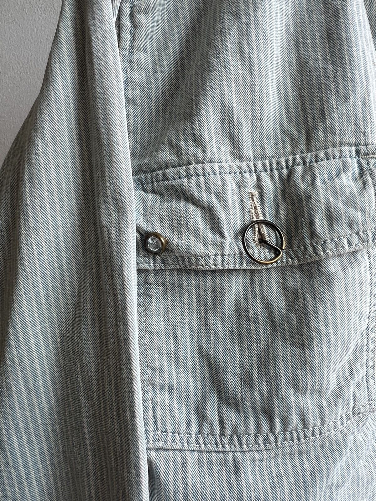 Kapital Vintage Kapital Striped Denim Jacket Size US S / EU 44-46 / 1 - 4 Thumbnail