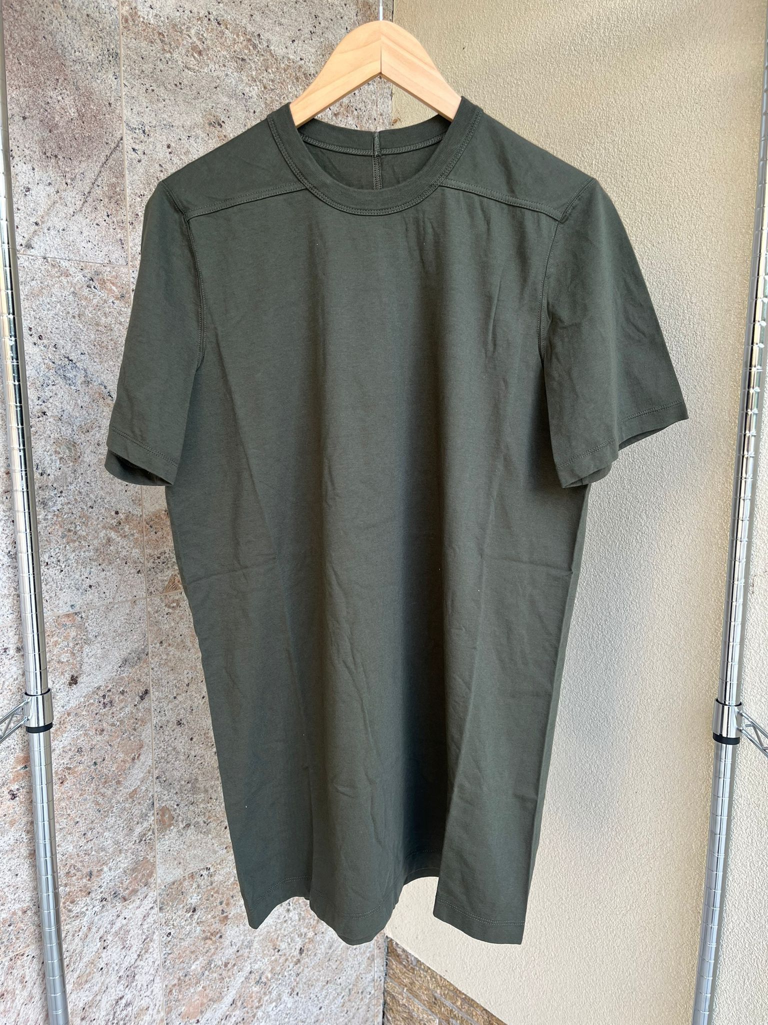 Rick Owens Mainline Level T-Shirt in Green Size US M / EU 48-50 / 2 - 3 Thumbnail