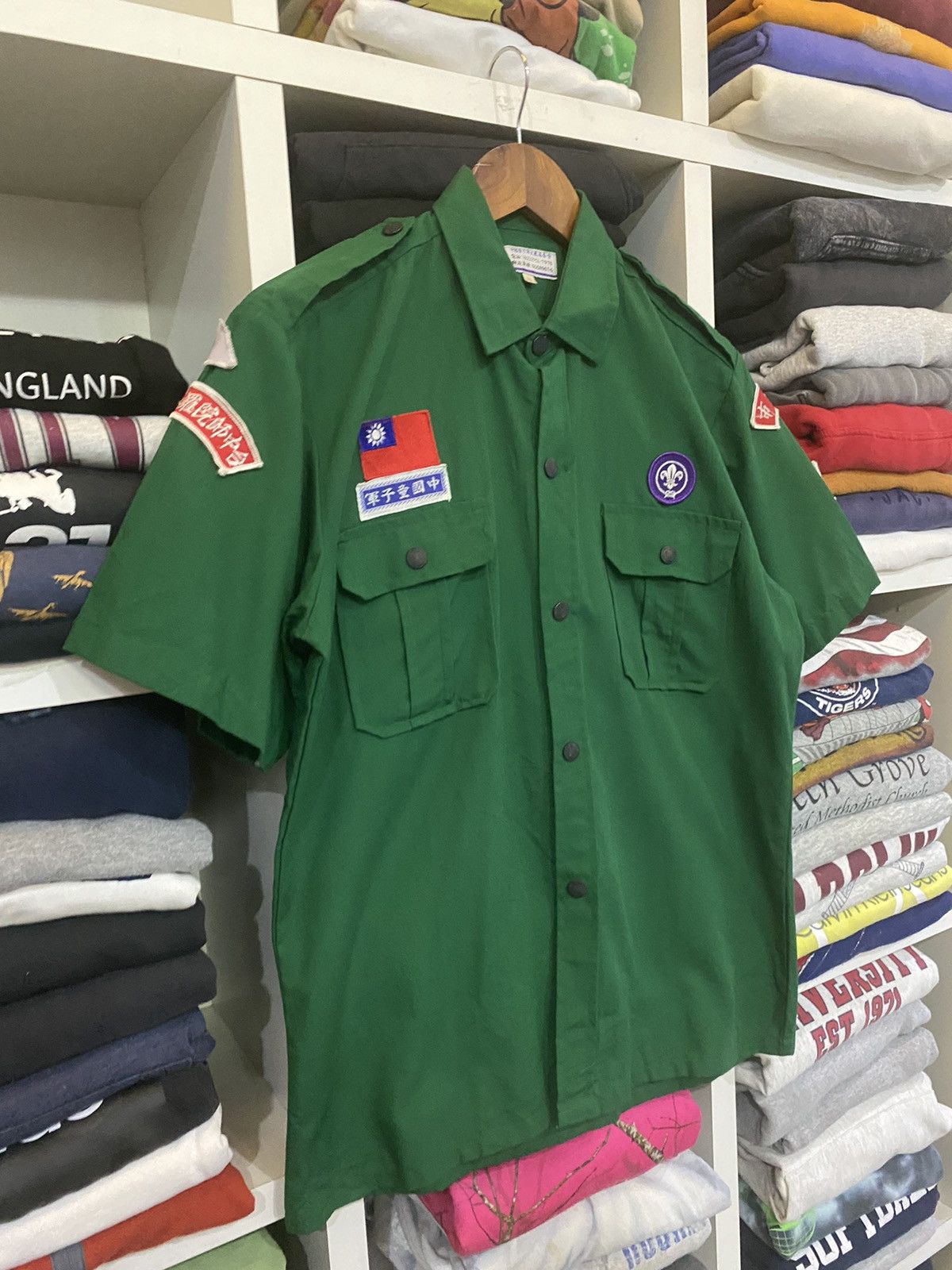 Vintage Vintage Taiwan Boy Scouts Shirt Size US M / EU 48-50 / 2 - 4 Thumbnail