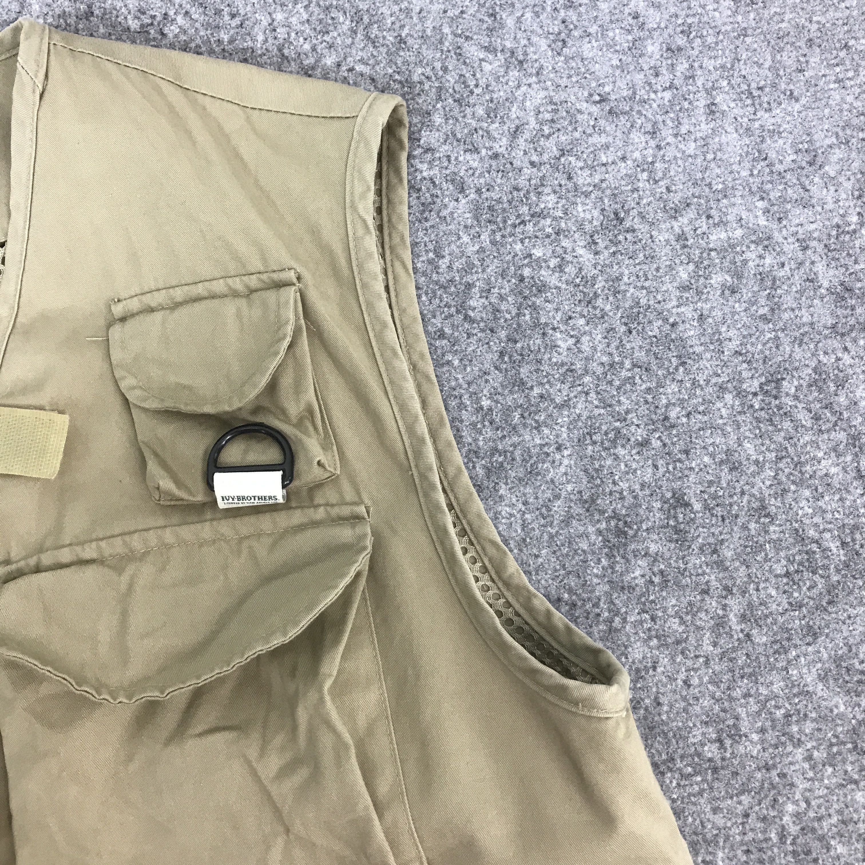 Japanese Brand IVY BROTHERS TACTICAL POCKET VEST K64B16 Size US L / EU 52-54 / 3 - 5 Thumbnail