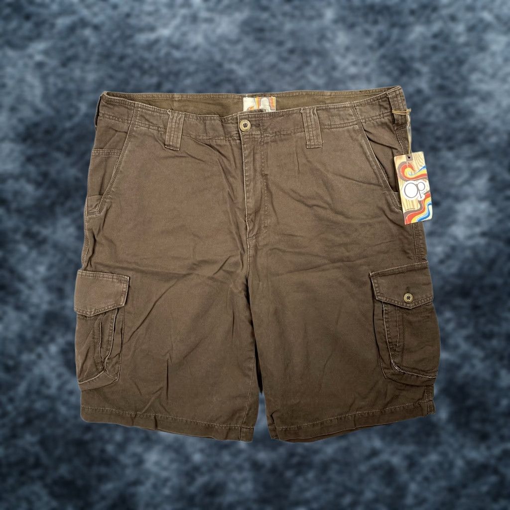 Ocean Pacific VINTAGE Ocean Pacific OP Utility Cargo Shorts Mens 42 Brown Beach 90s Size US 42 / EU 58 - 1 Thumbnail