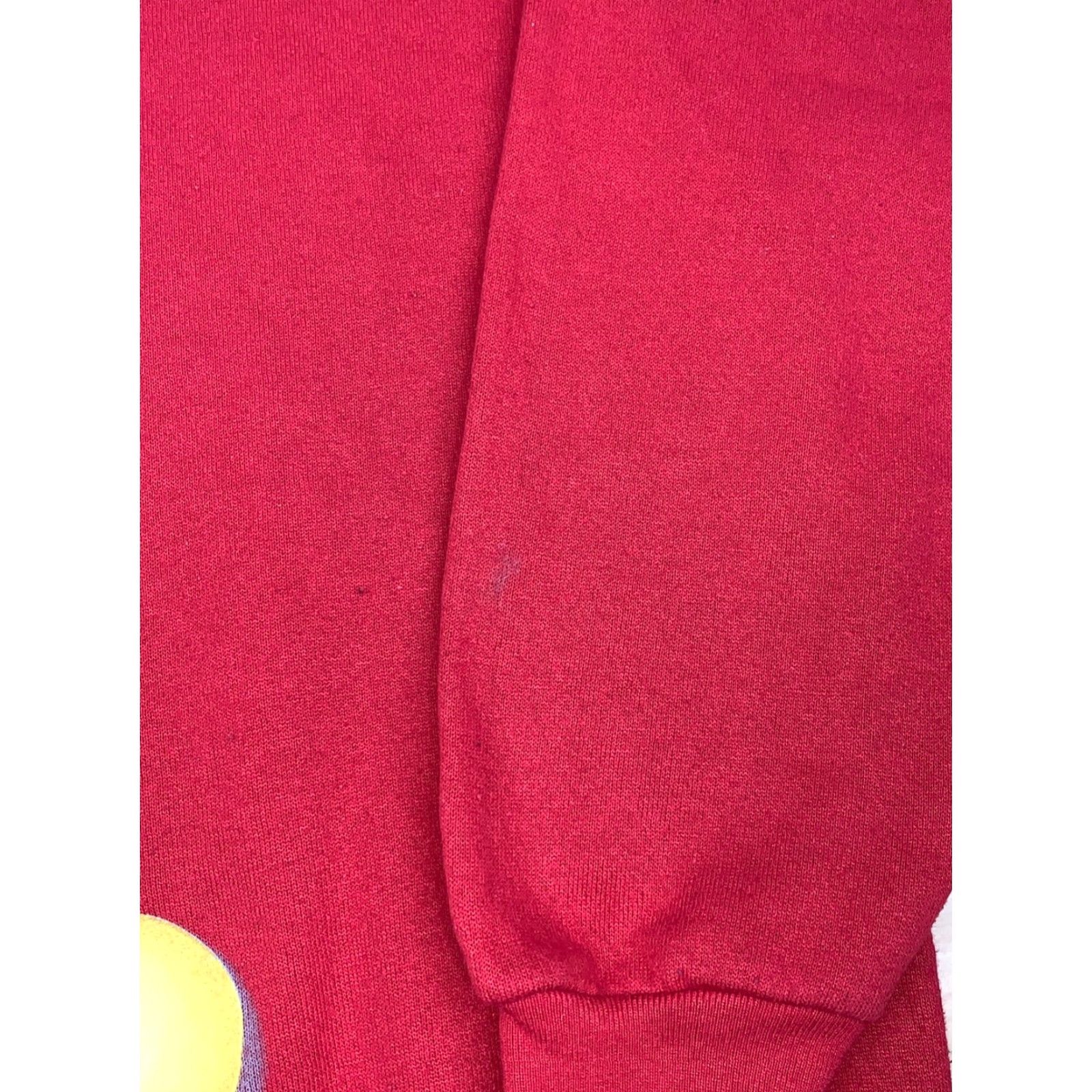 Disney VINTAGE Disney Mickey Sweatshirt Adult M/L Red Crew Neck Pullover Graphic Print 90s USA Mens Size US M / EU 48-50 / 2 - 4 Thumbnail