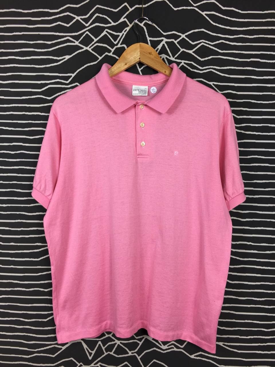 Pierre Cardin × Vintage Vtg Retro Classic Pierre Cardin Made In Usa Polo Tee Size US L / EU 52-54 / 3 - 2 Thumbnail