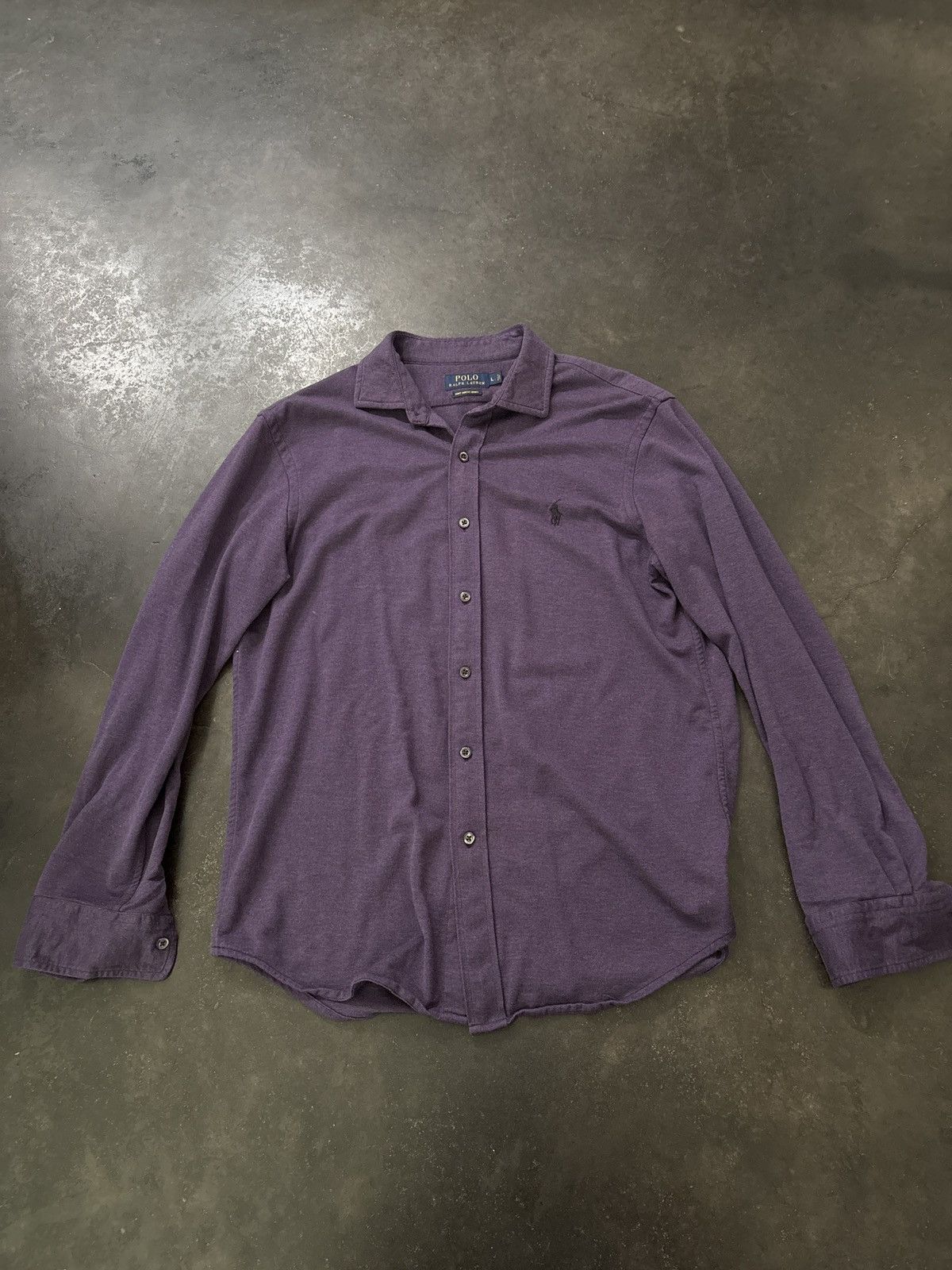 Polo Ralph Lauren Purple Polo Ralph Lauren Shirt Size US L / EU 52-54 / 3 - 1 Thumbnail