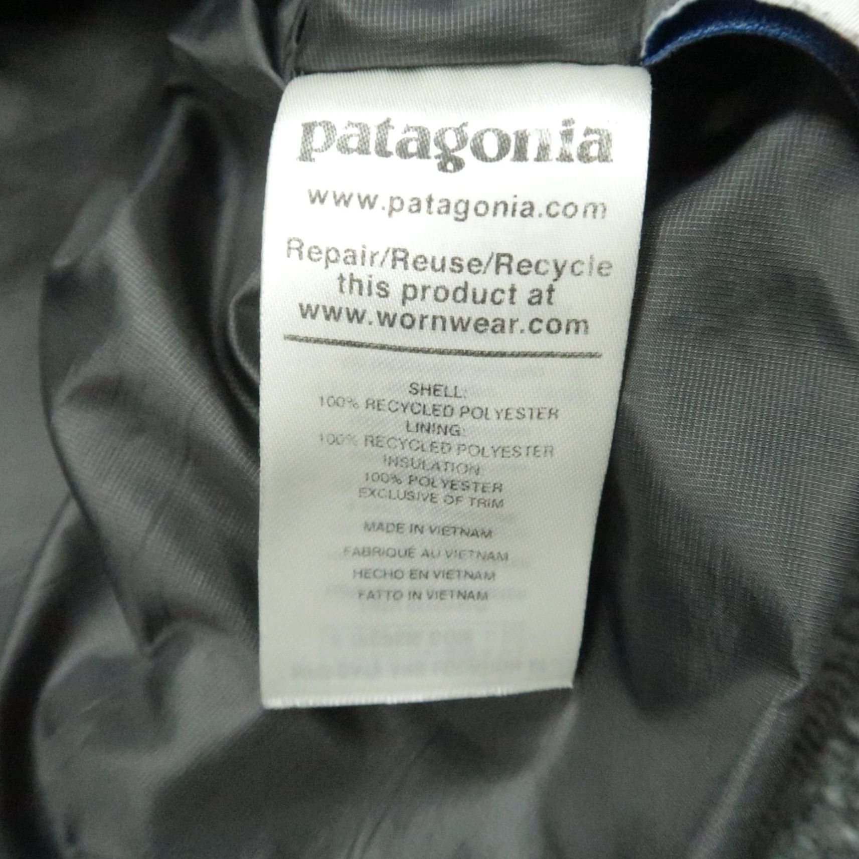 Patagonia Patagonia Vest Men XL Gray Nano Puff Packable Full Zip Pockets Quilted Primaloft Jacket Size US XL / EU 56 / 4 - 5 Thumbnail