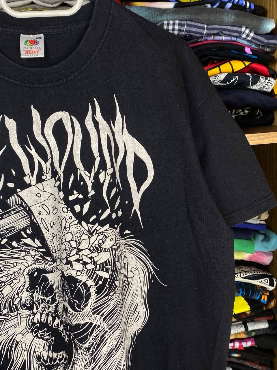 Band Tees × Vintage vtg Axe Wound 00s Graphic Horror Rock Tee Size US XL / EU 56 / 4 - 3 Thumbnail