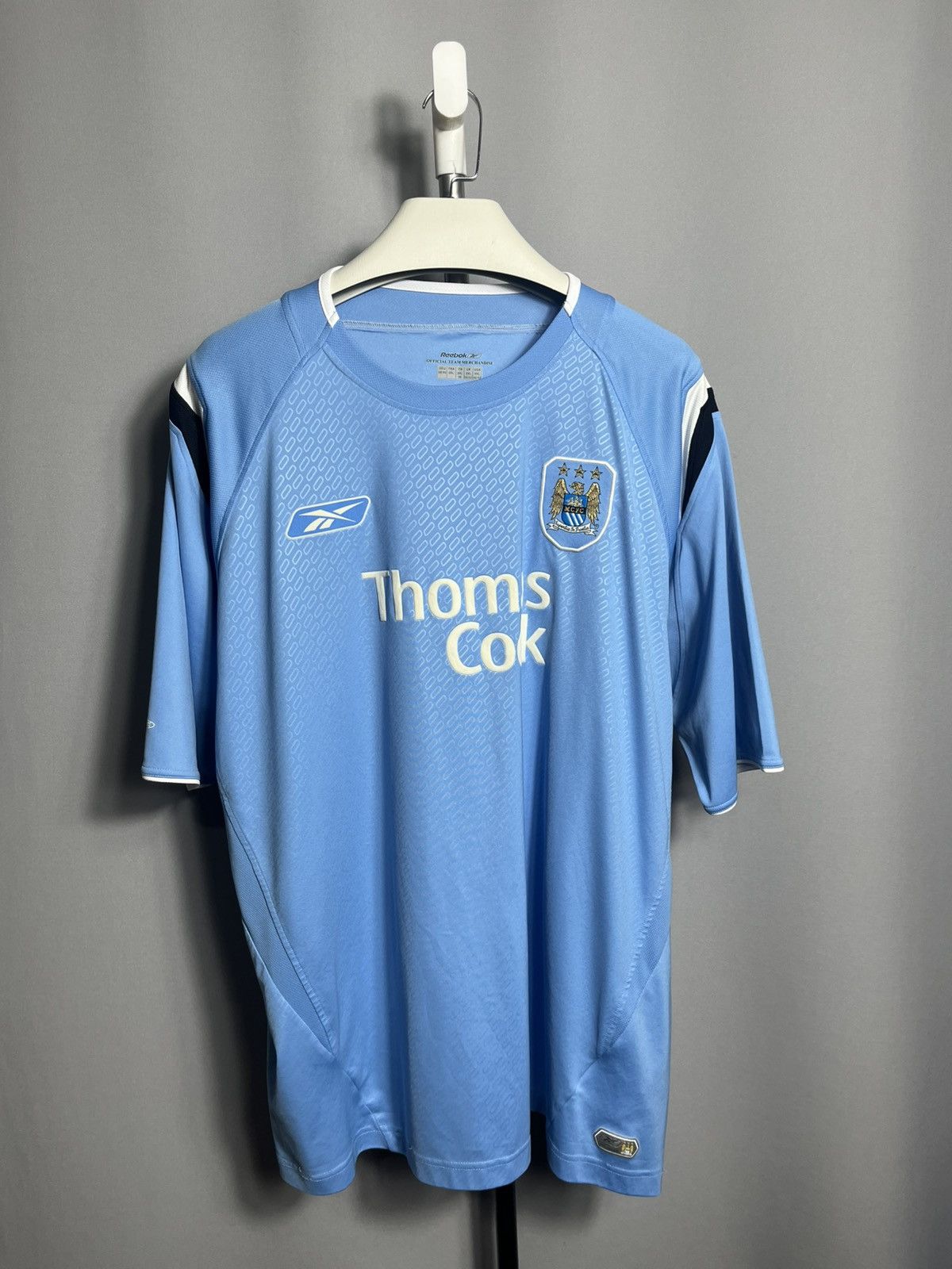 Reebok MANCHESTER CITY FC 2004 2006 HOME SHIRT REEBOK JERSEY SOCCER Size US XXL / EU 58 / 5 - 1 Thumbnail