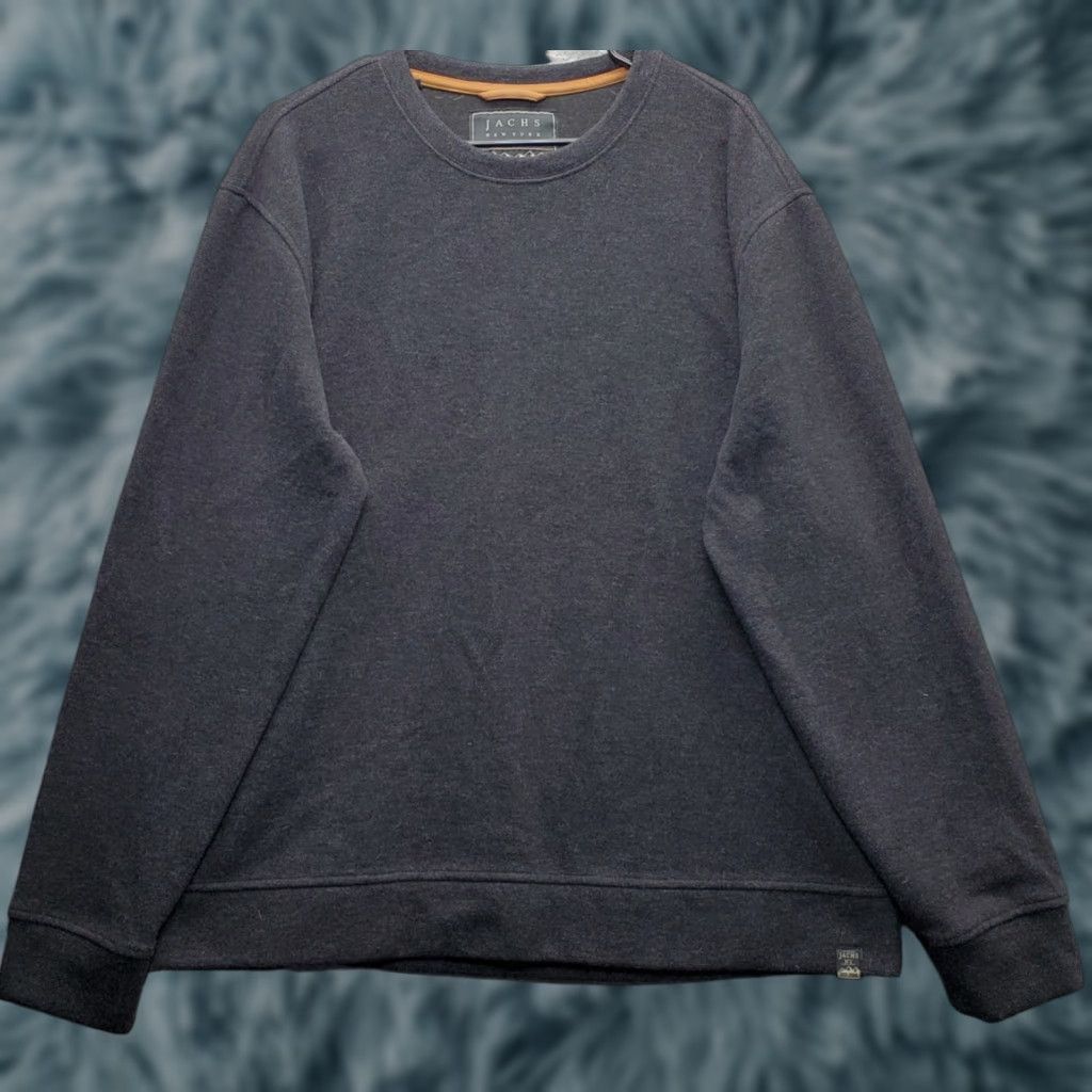 Vintage JACHS New York Sweatshirt Mens XL Black Wool Blend Premium Outdoor Purveyors: Mens XL Black Sweatshirt Pullover Crew Neck Outdoor Decade ? Size US XL / EU 56 / 4 - 1 Thumbnail