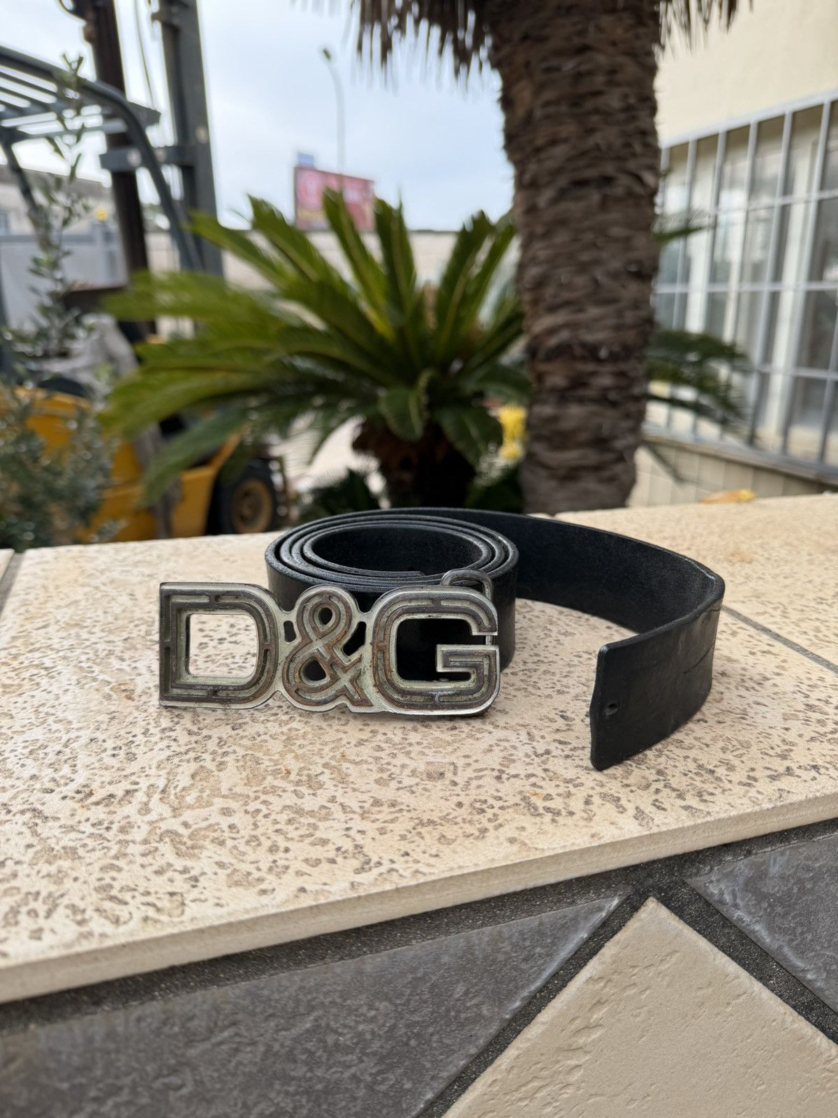 Dolce & Gabbana Dolce&Gabbana Leather Black Belt Size ONE SIZE - 1 Thumbnail