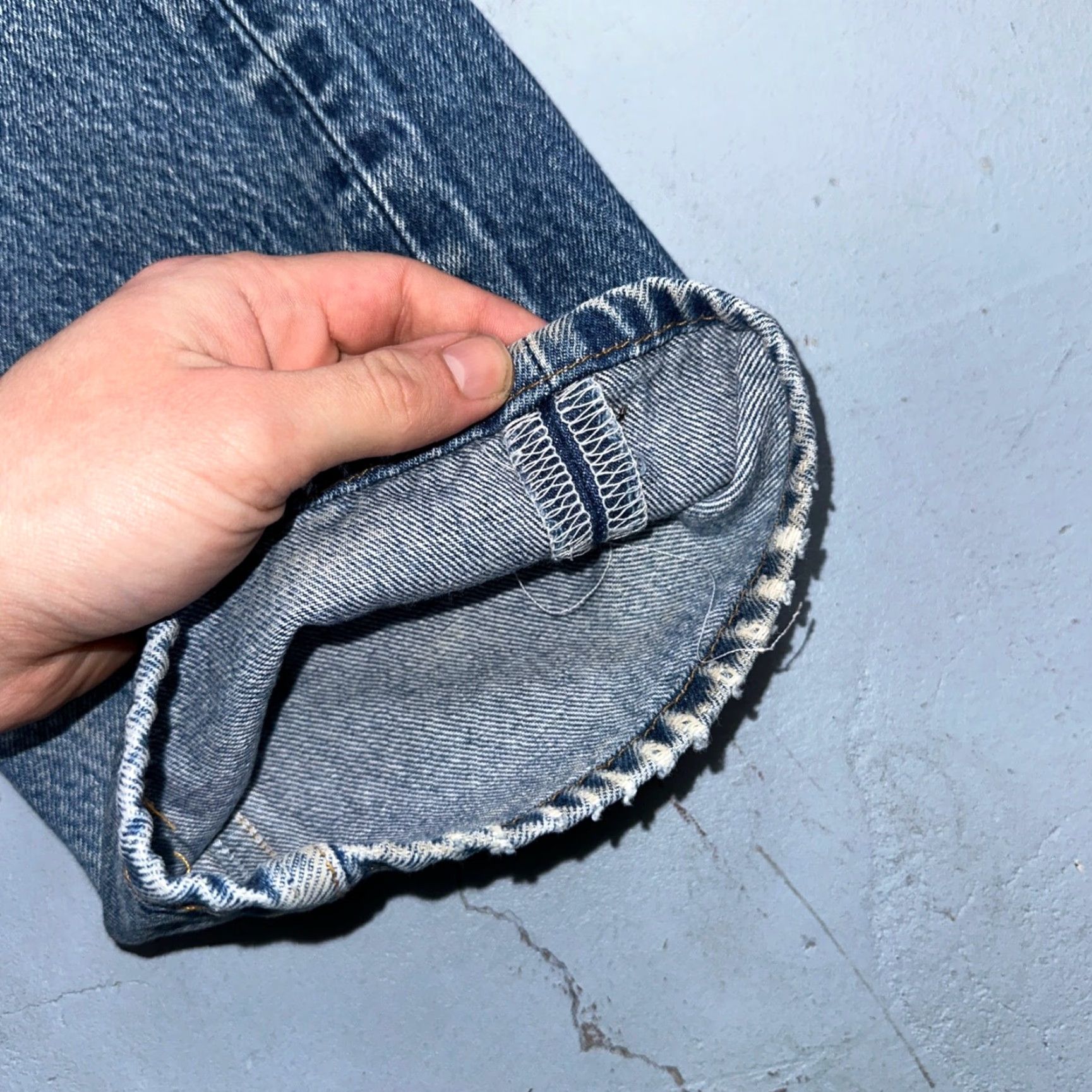 Levi's Levi's 501 Jeans Vintage Y2K Mexico Straight Levi's 501 Series 34x33 90s Medium Blue Denim Men's Jeans Size US 34 / EU 50 - 5 Thumbnail