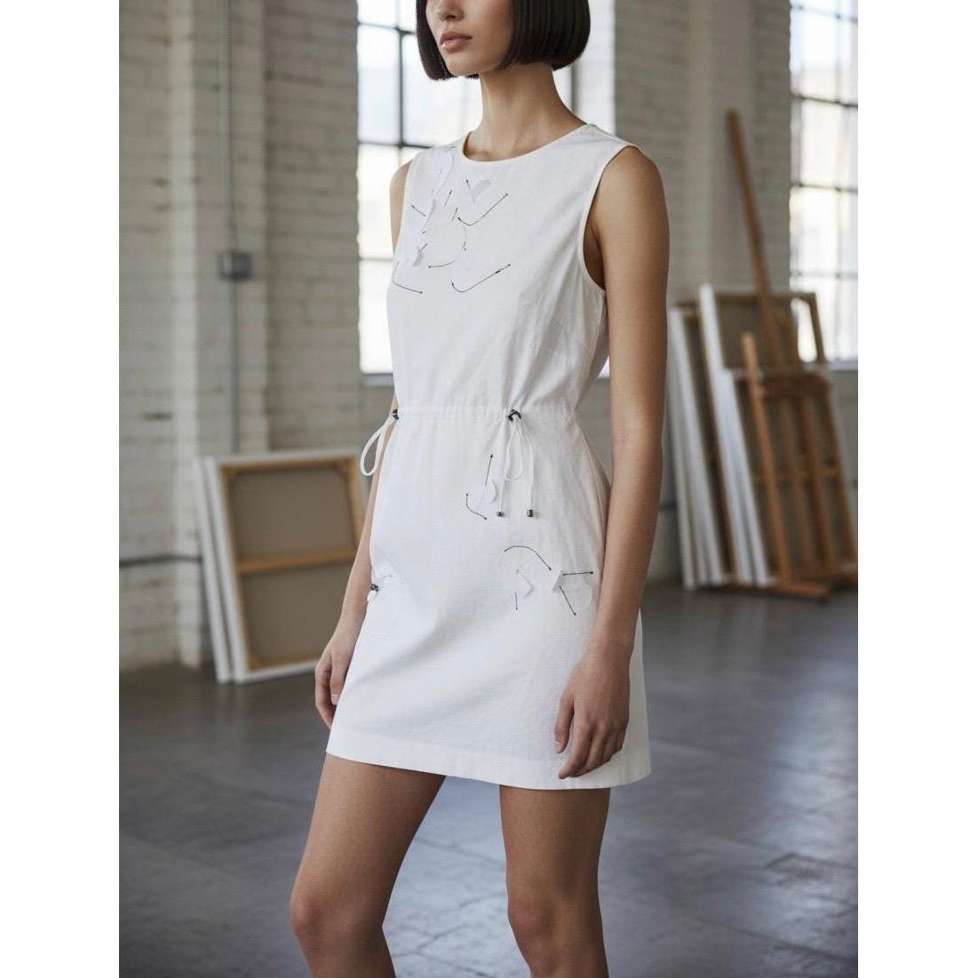 Cop Copine The Cop Copine Drawstring Cutouts Dress Size ONE SIZE - 3 Thumbnail