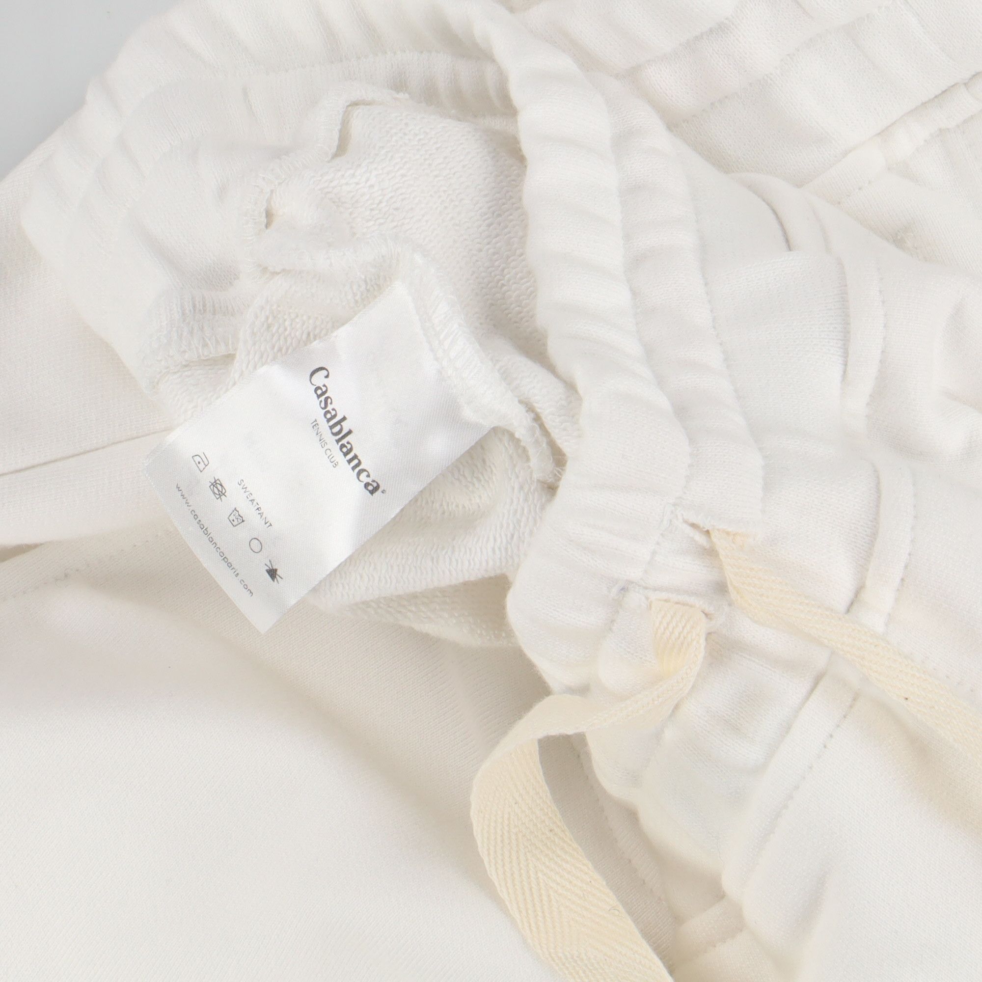 Casablanca White Embroidered Arch Logo Sweatpants Size US 36 / EU 52 - 6 Thumbnail