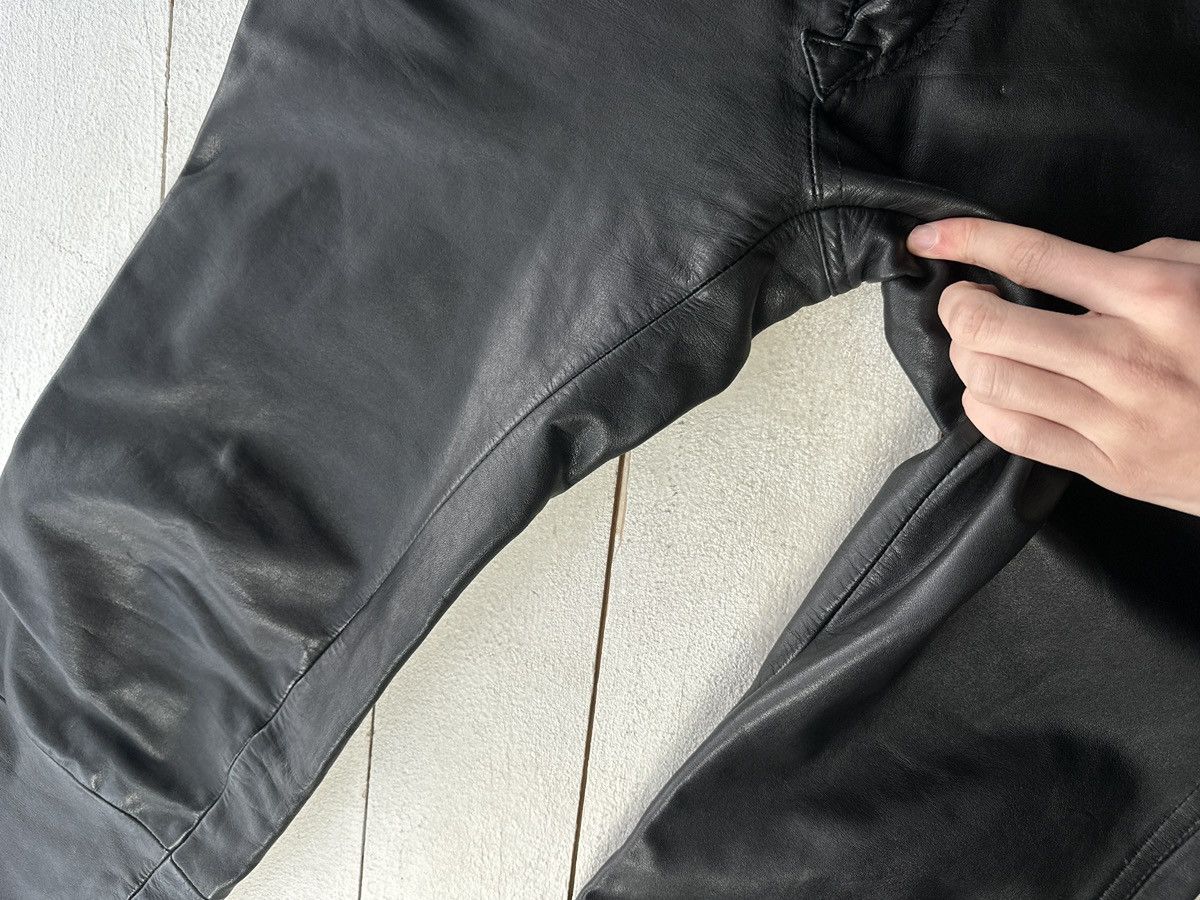 Other IXS 🚨GRAIL MEN LEATHER PANTS Y2K WESTERN MOTORCYCLE Size US 28 / EU 44 - 8 Thumbnail