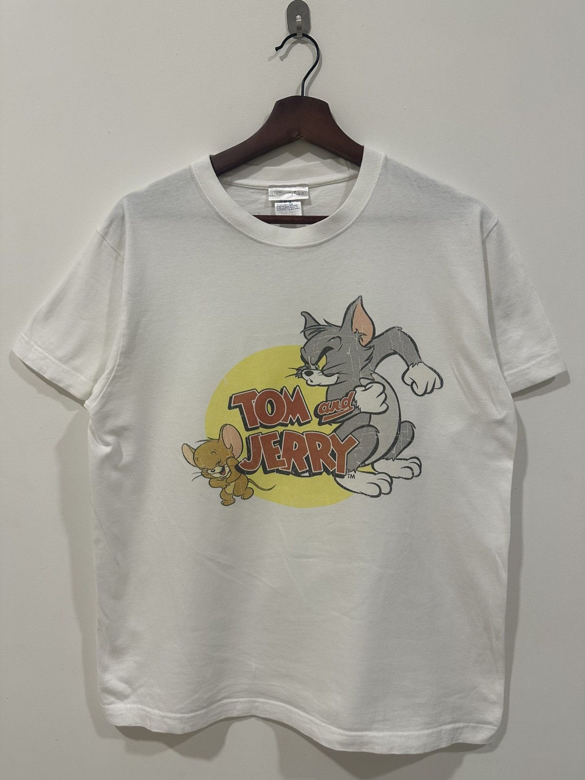 Cartoon Network × Vintage Vintage Tom And Jerry Movie Tee Size US M / EU 48-50 / 2 - 1 Thumbnail