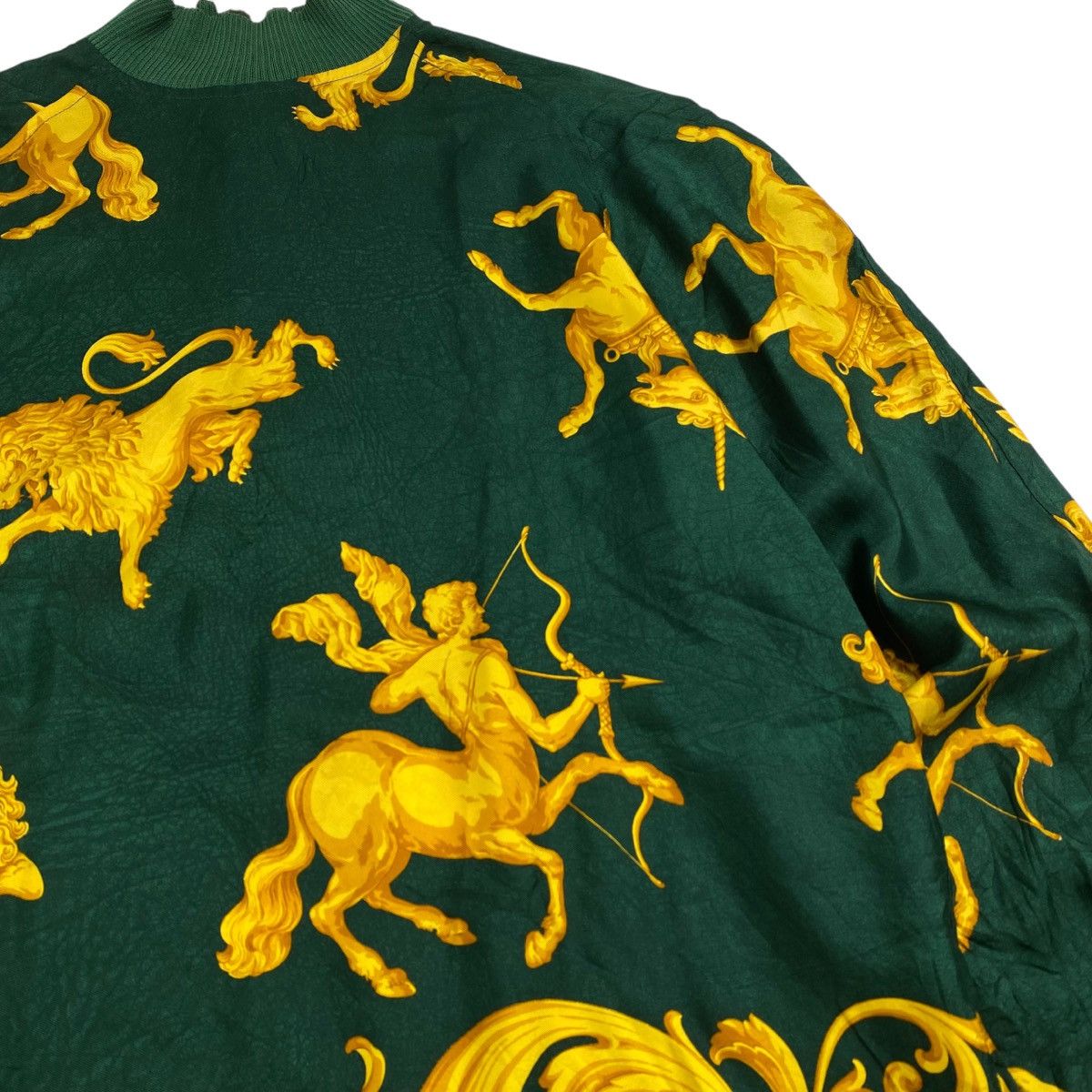 Christian Dior Monsieur CHRISTIAN DIOR COORDONES 90S Archive Silk Shirt Baroque Size US XXS / EU 40 - 6 Thumbnail
