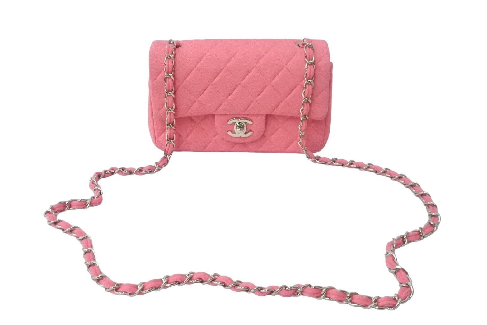 Chanel Mini Matelasse 19 Chain Shoulder Bag in Pink, Men's