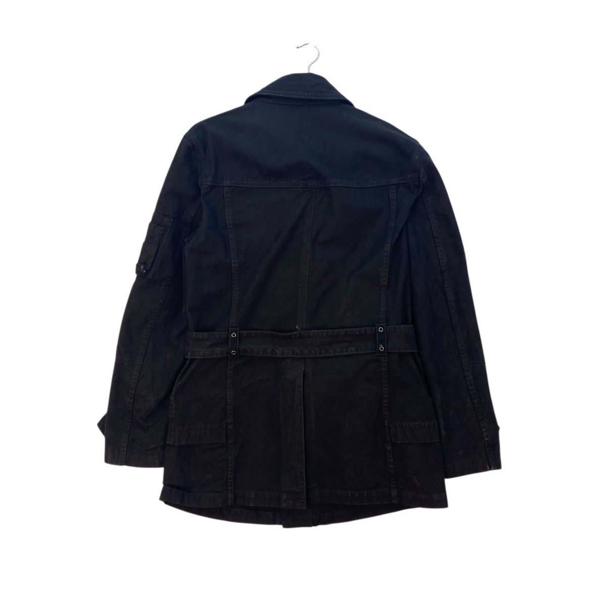 Yohji Yamamoto 💥Vintage Yohji Yamamoto Belted Jacket Size US M / EU 48-50 / 2 - 4 Thumbnail