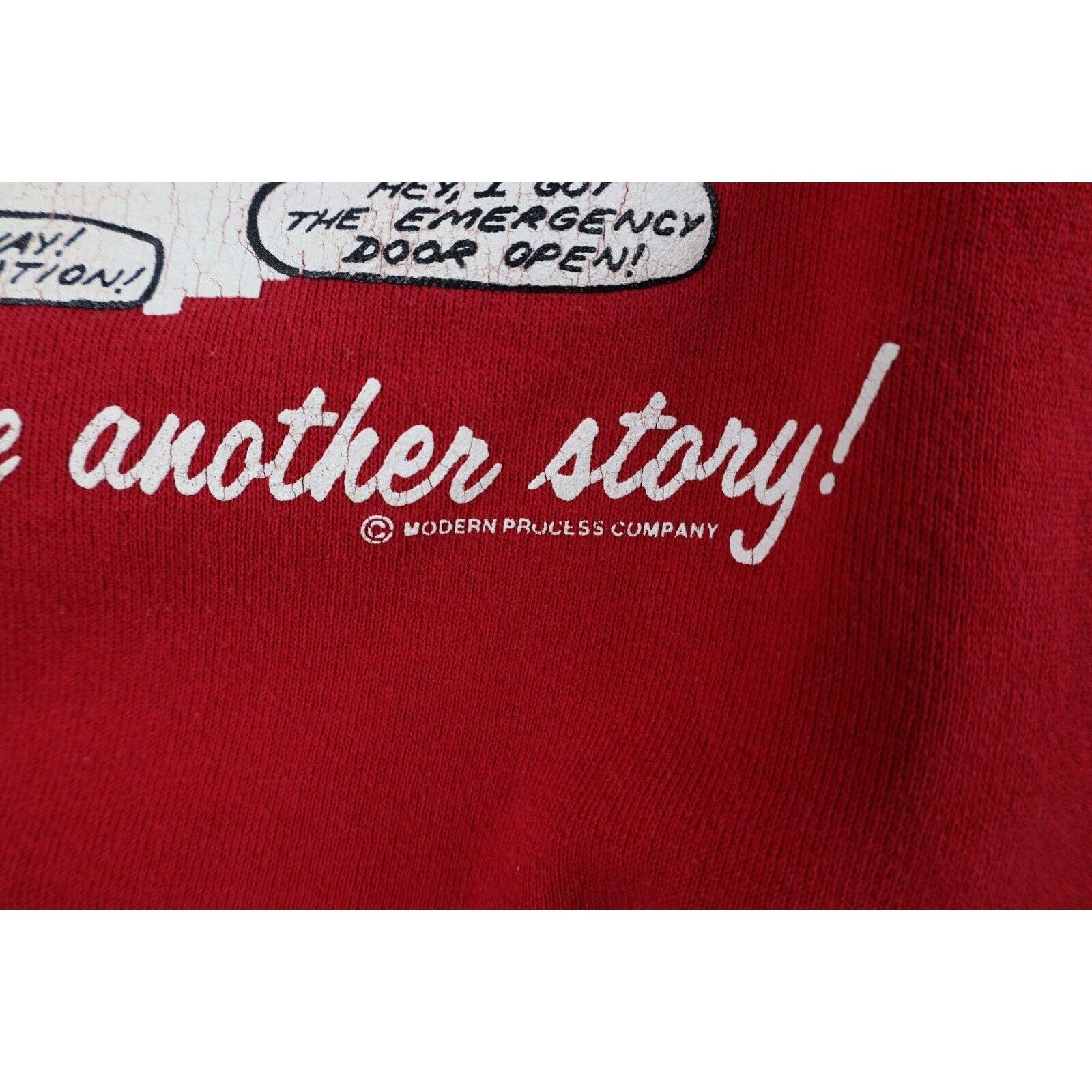 Vintage Vintage 90s Streetwear Faded Christmas School Bus Sweatshirt Size XXL / US 16-18 / IT 52-54 - 10 Thumbnail