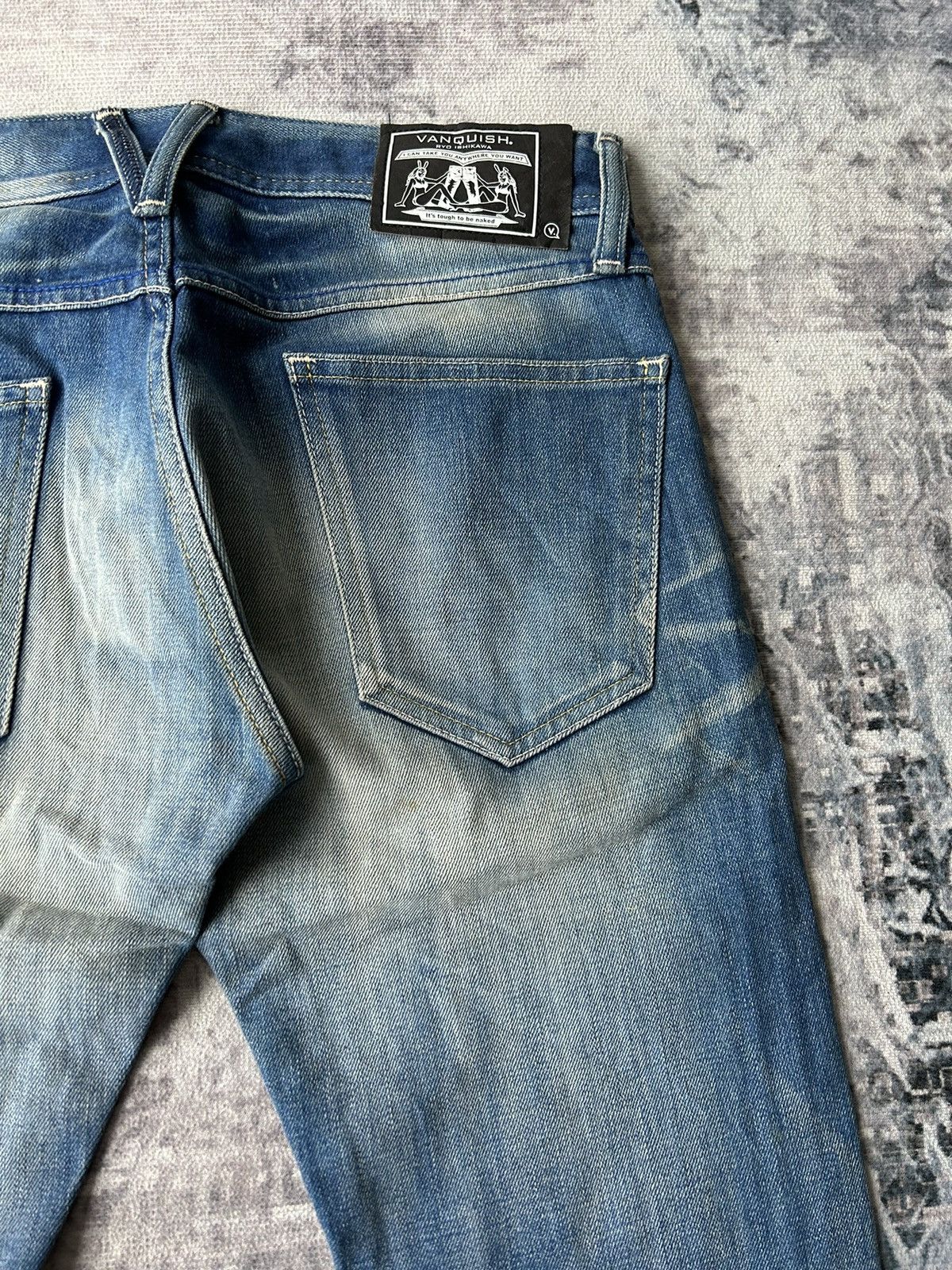 Vanquish Vanquish Distressed Punk Jeans Size US 30 / EU 46 - 14 Thumbnail