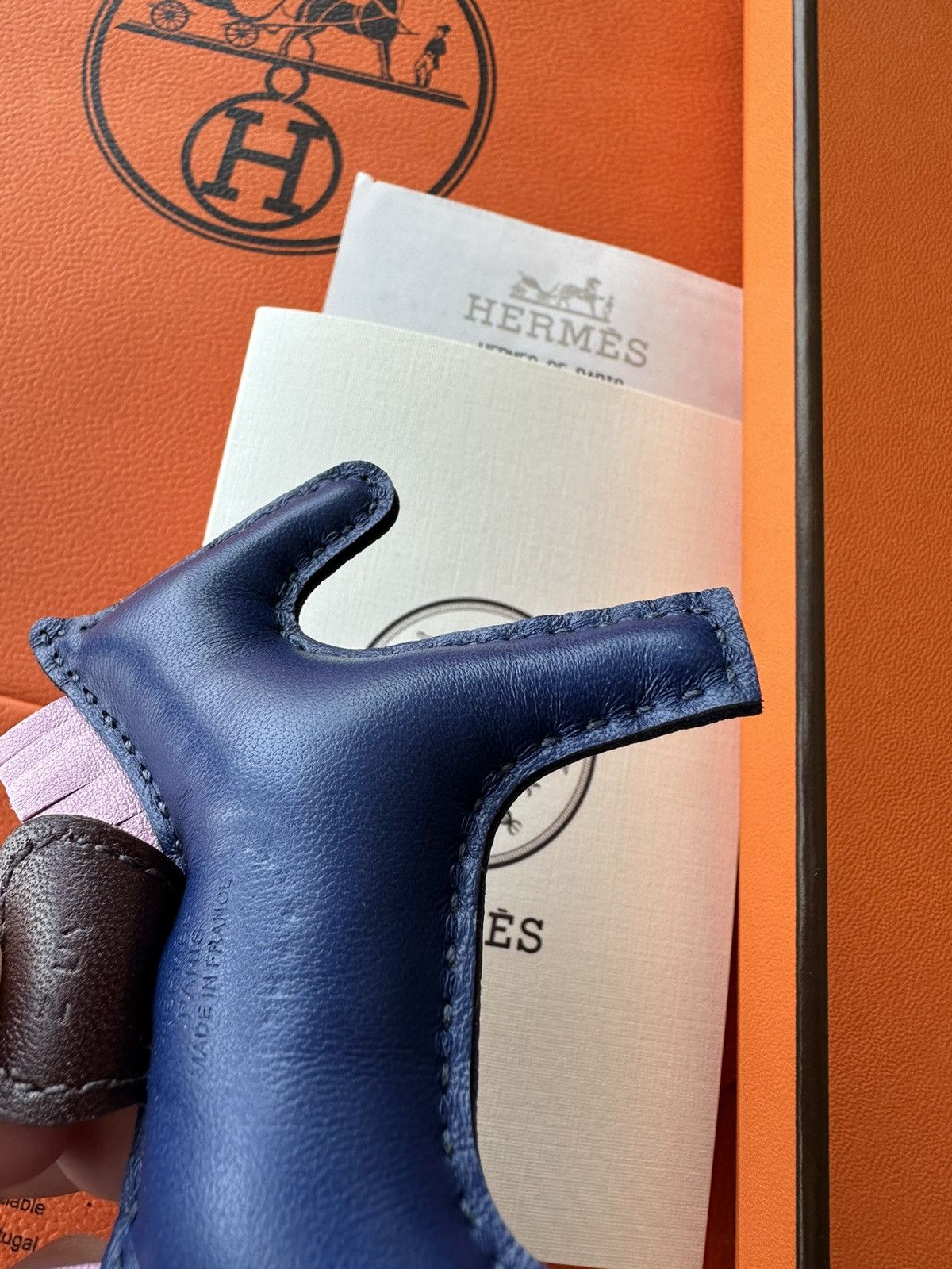 Hermes Brand New Super Rare Hermes Rodeo PM Leather Horse Charm Size ONE SIZE - 7 Thumbnail