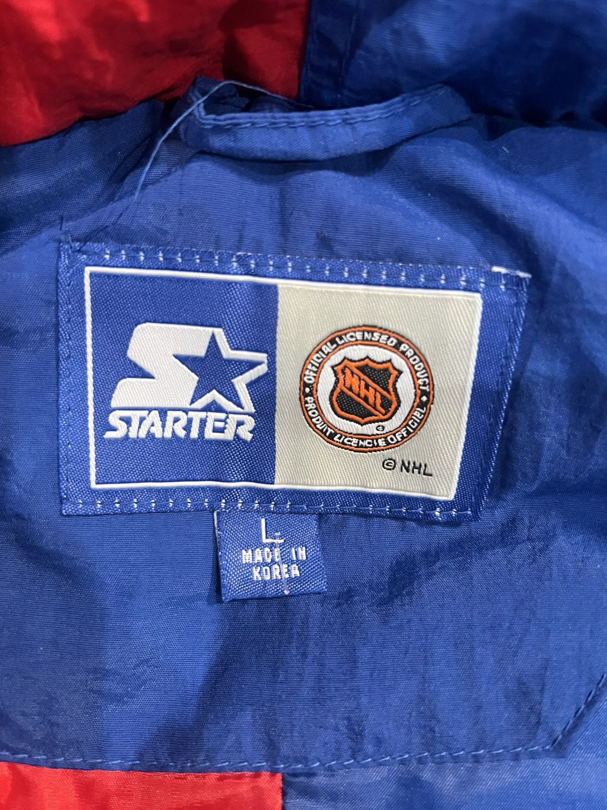 Starter Starter x NHL x Rangers x Vintage Size US L / EU 52-54 / 3 - 3 Thumbnail