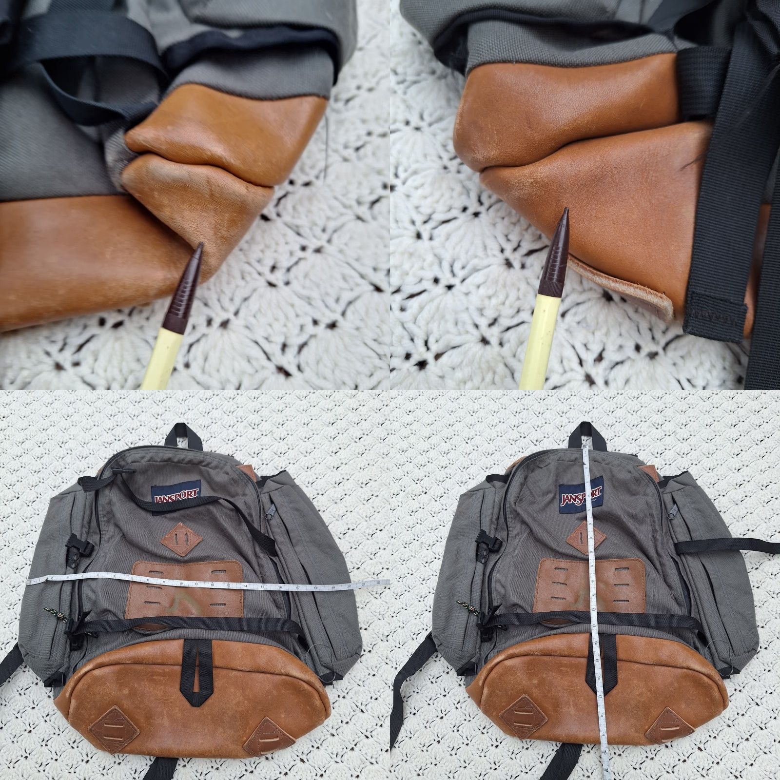 blacklabel hipster leather backpack Heritage Rucksack Large Crafted from Italian vegetable SUIKIHUM 35L Expandable 2 Colour:Pink Ice Bodhi New Arrival