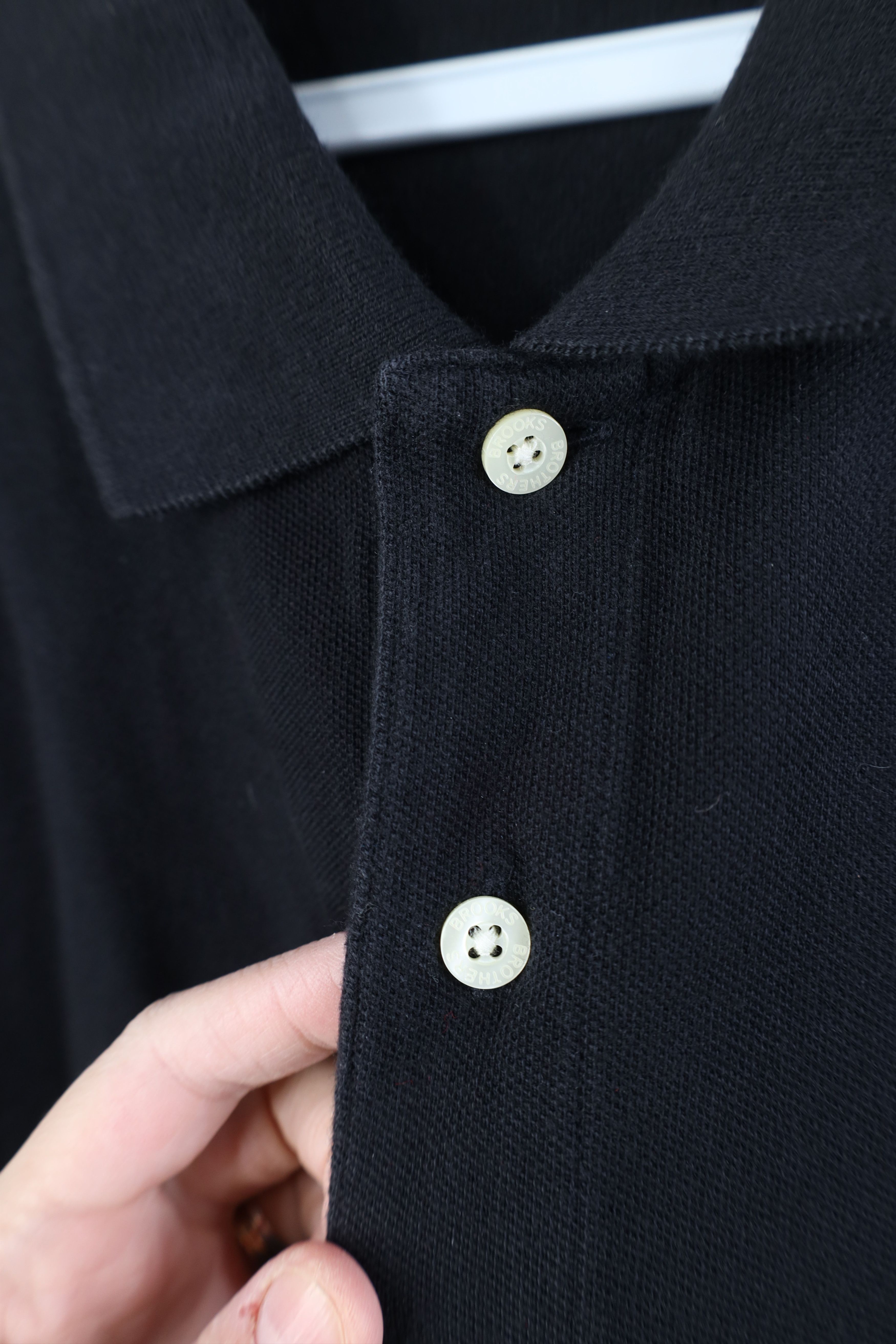 Brooks Brothers Vintage Brooks Brothers Black Collared Golf Polo Shirt Size US L / EU 52-54 / 3 - 9 Thumbnail