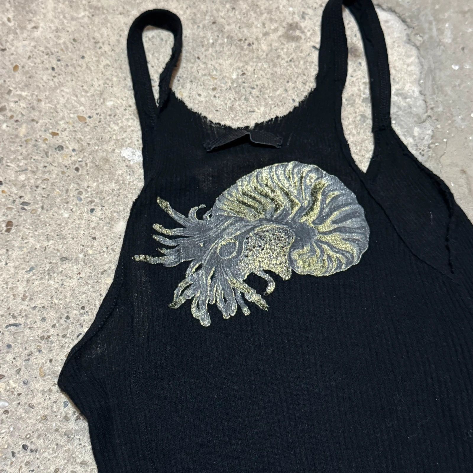 If Six Was Nine If six was nine nautilus print mesh top Size US M / EU 48-50 / 2 - 2 Thumbnail