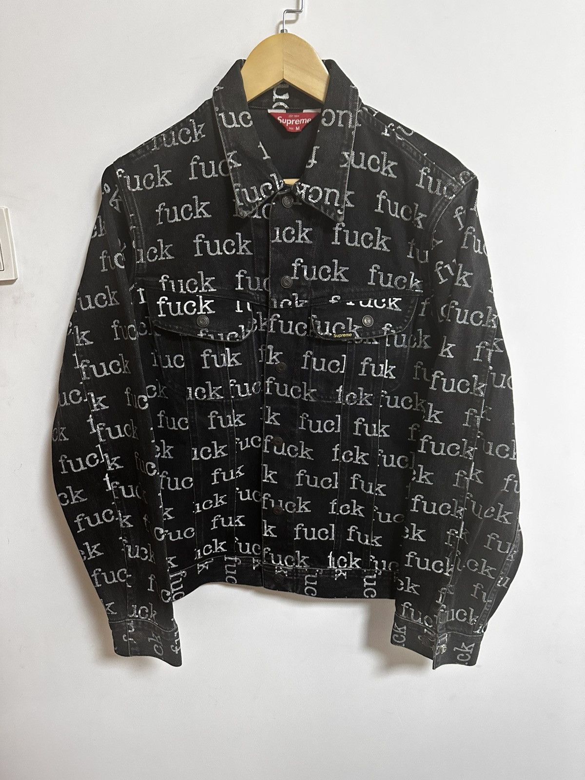 Supreme S/S 2013 Supreme Fuck Denim Jacket | Grailed