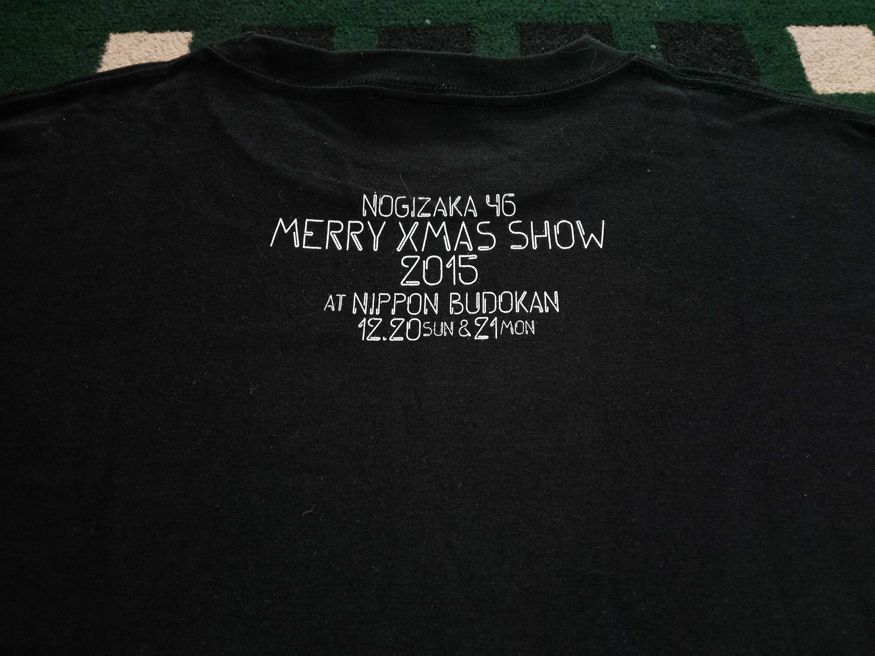 Japanese Brand T-shirt Nogizaka46 Xmas Show 2015 Original Size L Size US L / EU 52-54 / 3 - 3 Thumbnail