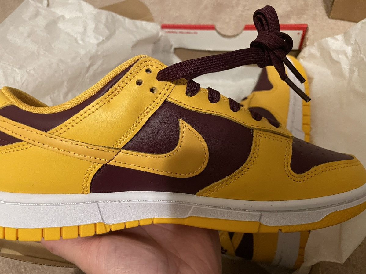 Nike Nike Dunk Low Arizona State / university gold Size US 8 / EU 41 - 6 Thumbnail