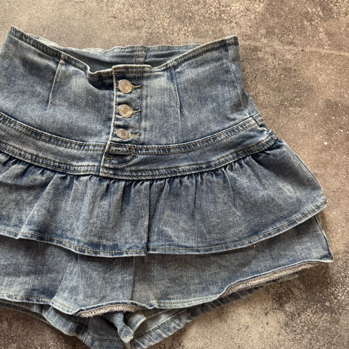 20471120 × Japanese Brand Amazing Cute Super Mini Skirt Size 25" / US 0 / IT 36 - 6 Thumbnail