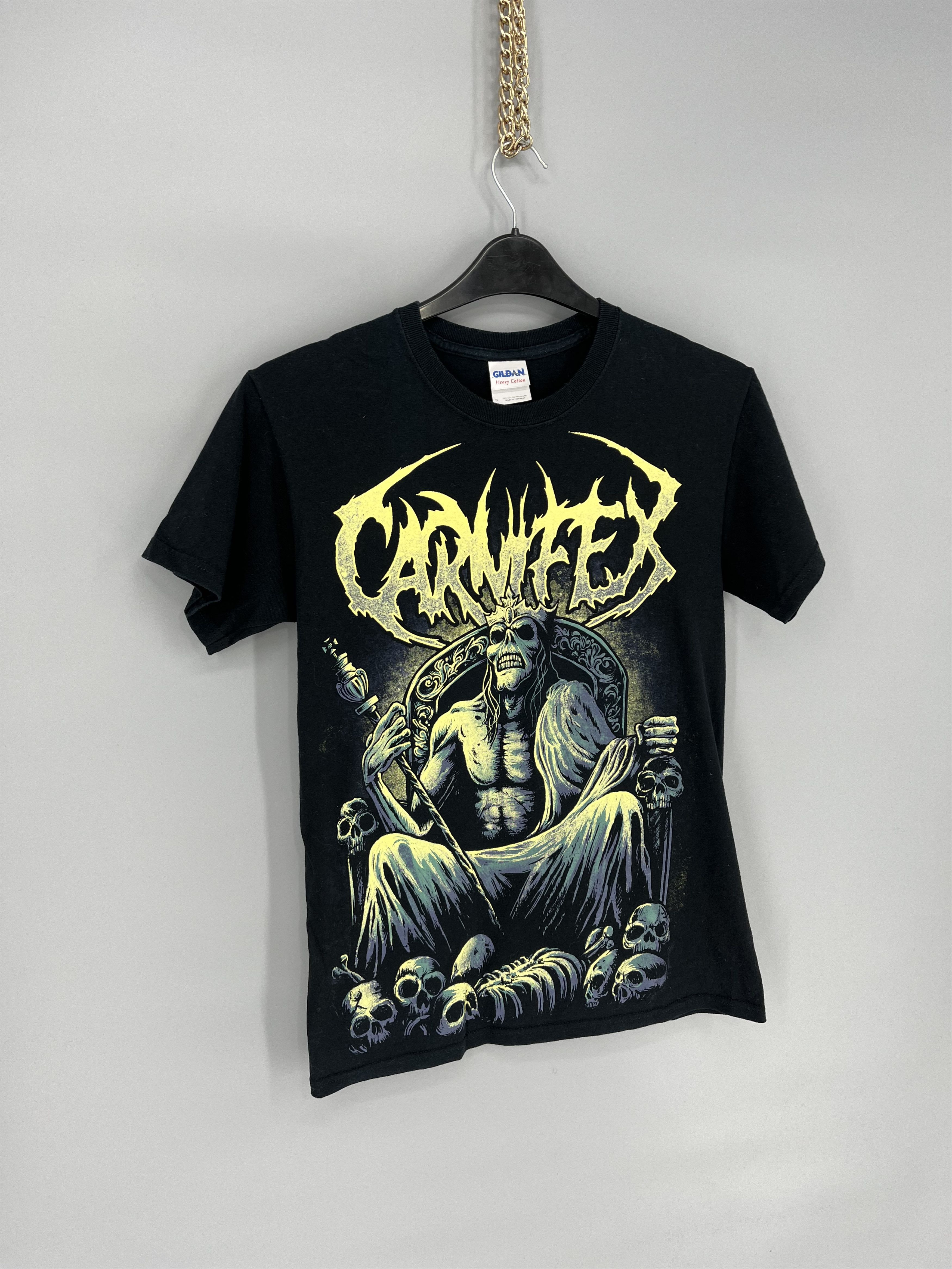 Band Tees Vintage Y2K Carnifex Deathcore Metal T-Shirt Size US S / EU 44-46 / 1 - 2 Thumbnail