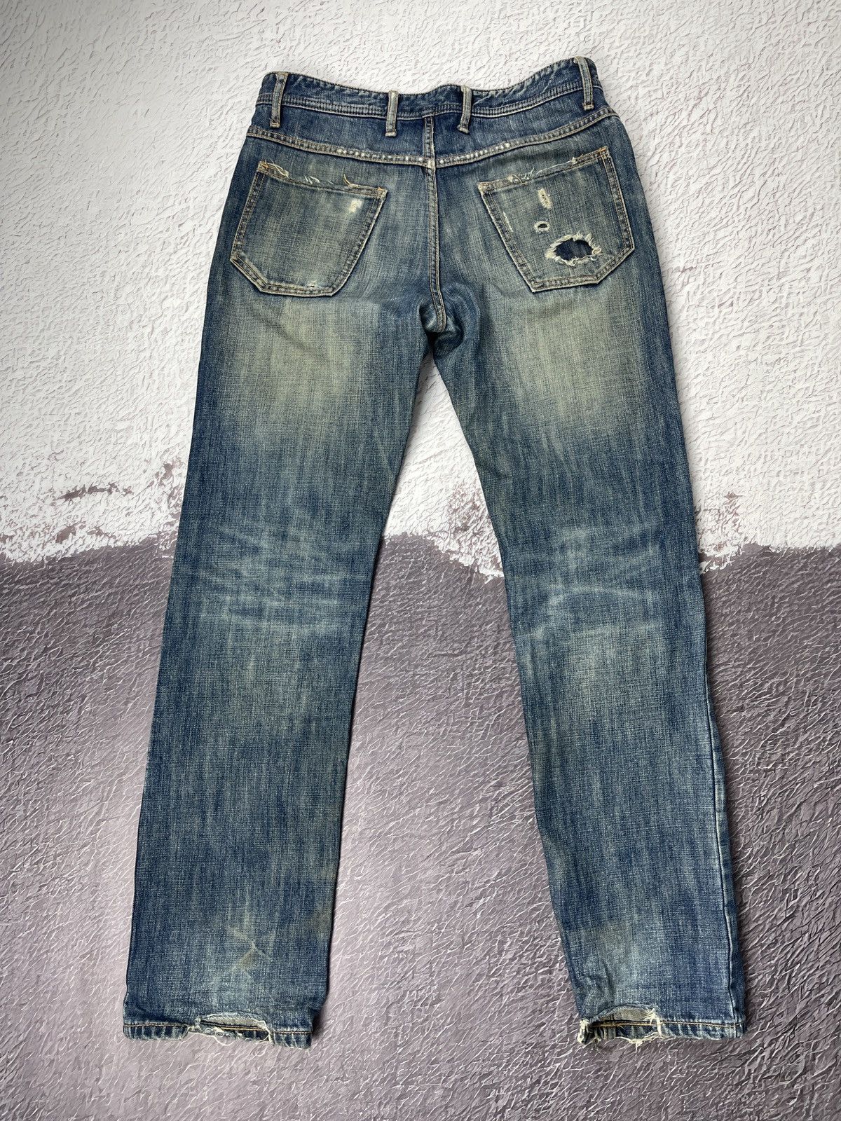 Japanese Brand × RAGEBLUE Rageblue Japanese distressed vintage denim jeans pants Size US 32 / EU 48 - 16 Thumbnail