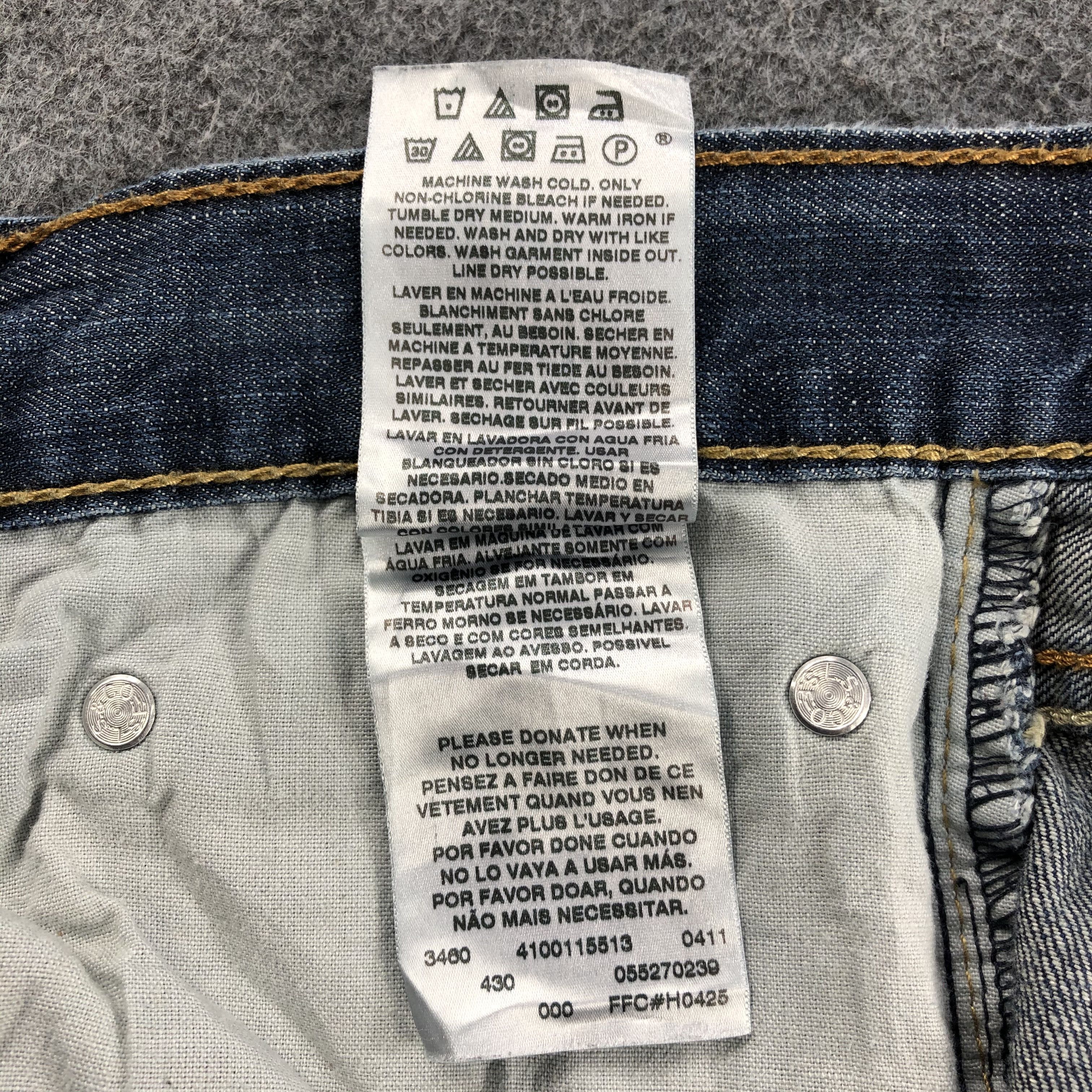 Levi's Vintage Distress Levis 527 Flare Jeans-JM1148 Size US 36 / EU 52 - 10 Thumbnail
