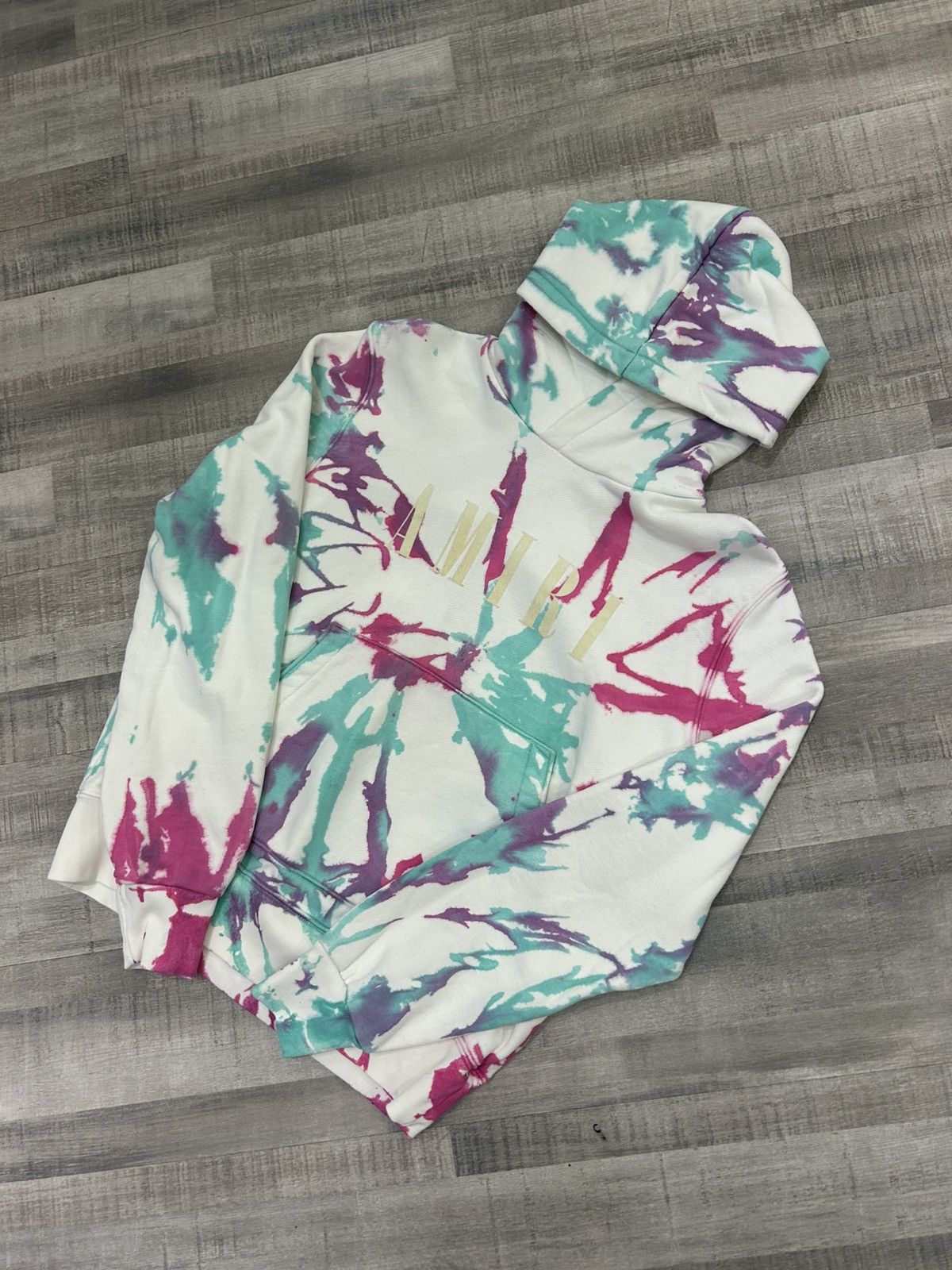 Amiri Amiri Tie Dye Core Logo Hoodie Size US S / EU 44-46 / 1 - 3 Thumbnail
