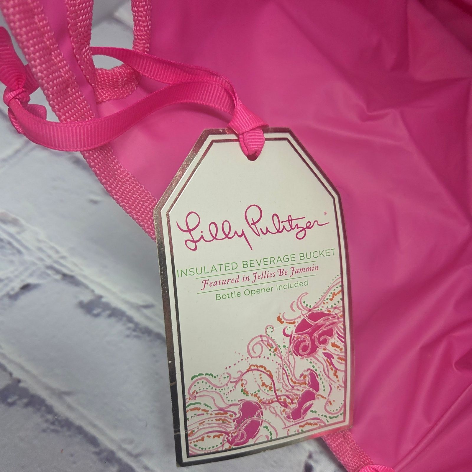 Lilly Pulitzer Lilly Pulitzer Jellies Be Jammin Insulated Beverage Bag Size ONE SIZE - 8 Thumbnail