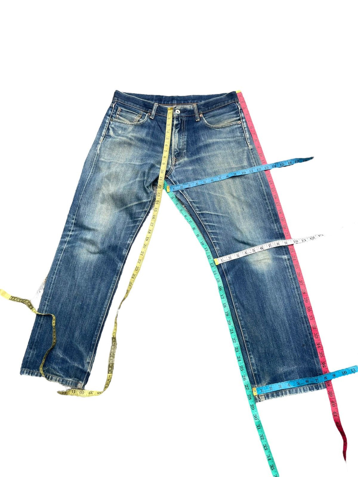 Japanese Brand × Uniqlo Uniqlo Selvedge Jeans Size US 34 / EU 50 - 13 Thumbnail