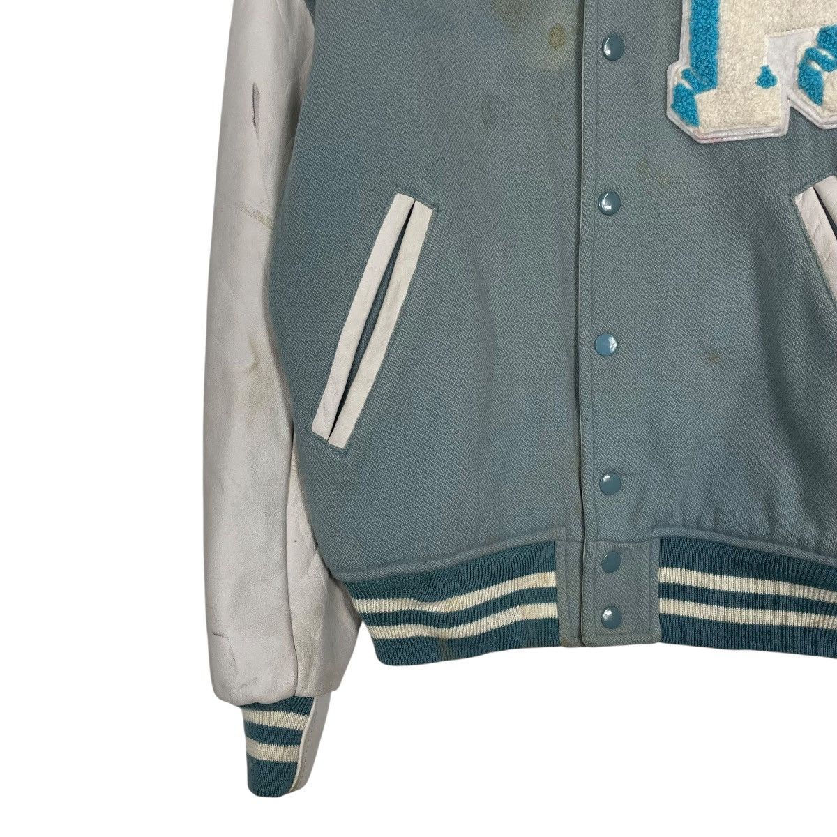 Hysteric Glamour Vtg Hysteric Glamour Leather Varsity Jacket Size US M / EU 48-50 / 2 - 5 Thumbnail