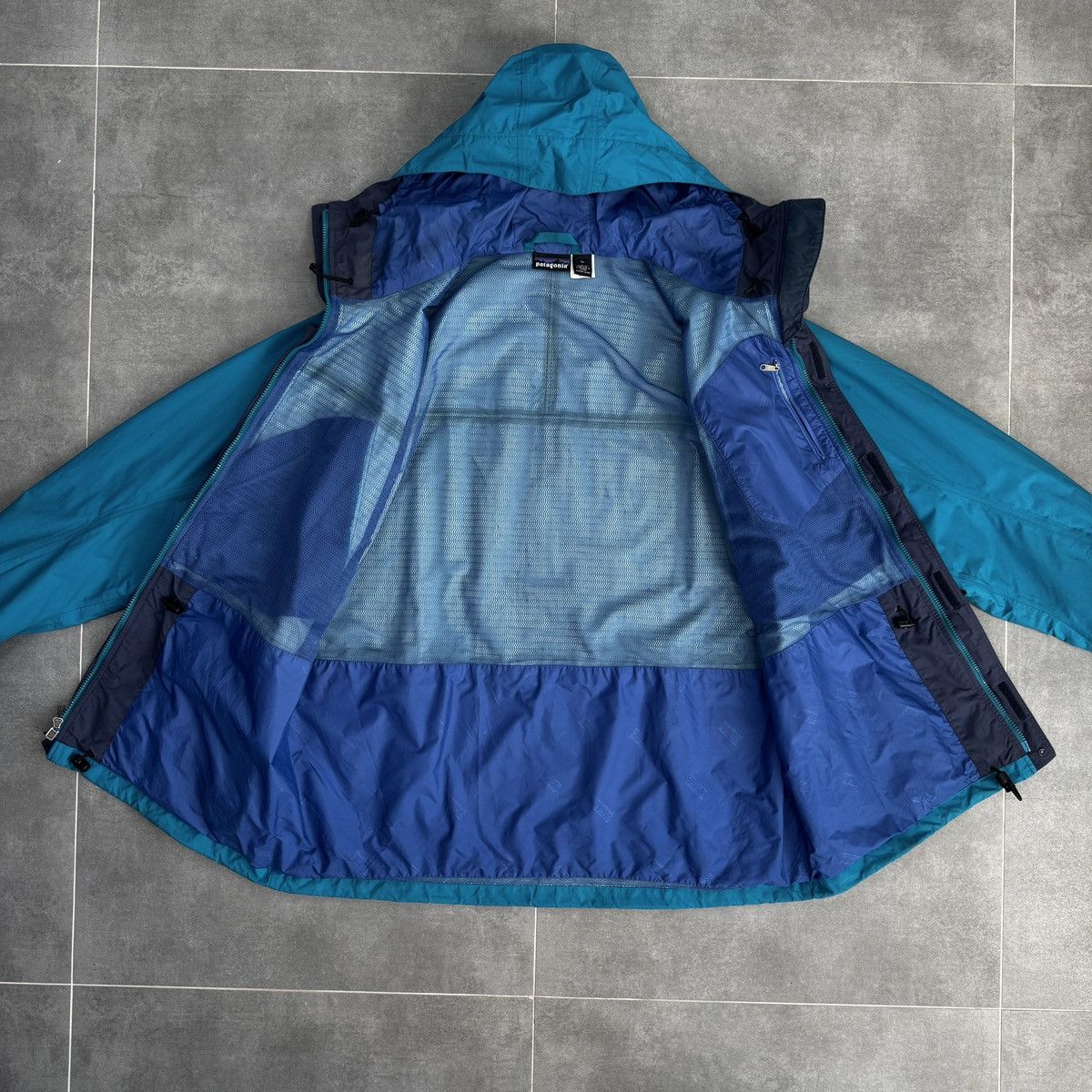 Patagonia Vintage Patagonia Nylon Storm Coat Jacket 90s Blue Size XL Size US XL / EU 56 / 4 - 8 Thumbnail