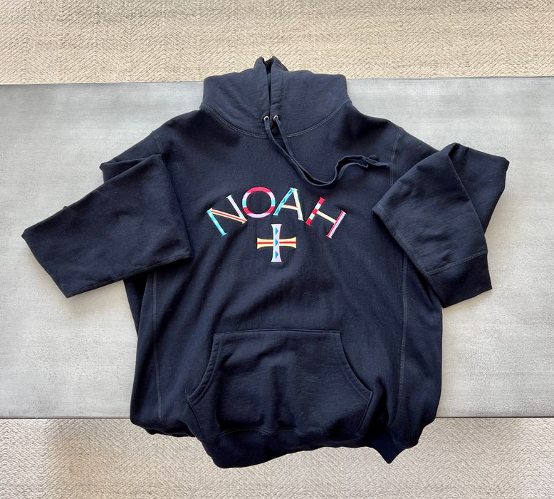Noah NOAH Core Logo Embroidered Hoodie Spring/Summer  Size XL