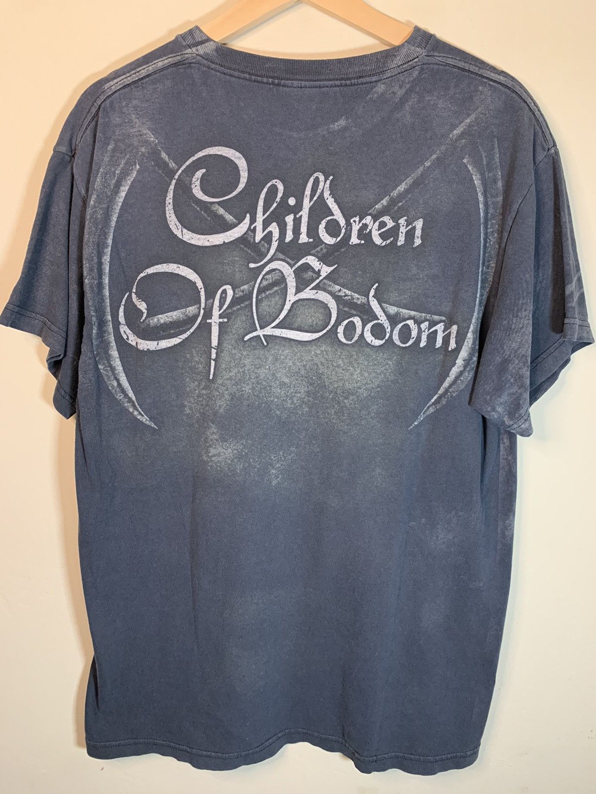 Band Tees × Vintage *RARE* Vintage Children Of Bodom Grim Reaper AOP Band Shirt Size US L / EU 52-54 / 3 - 2 Thumbnail